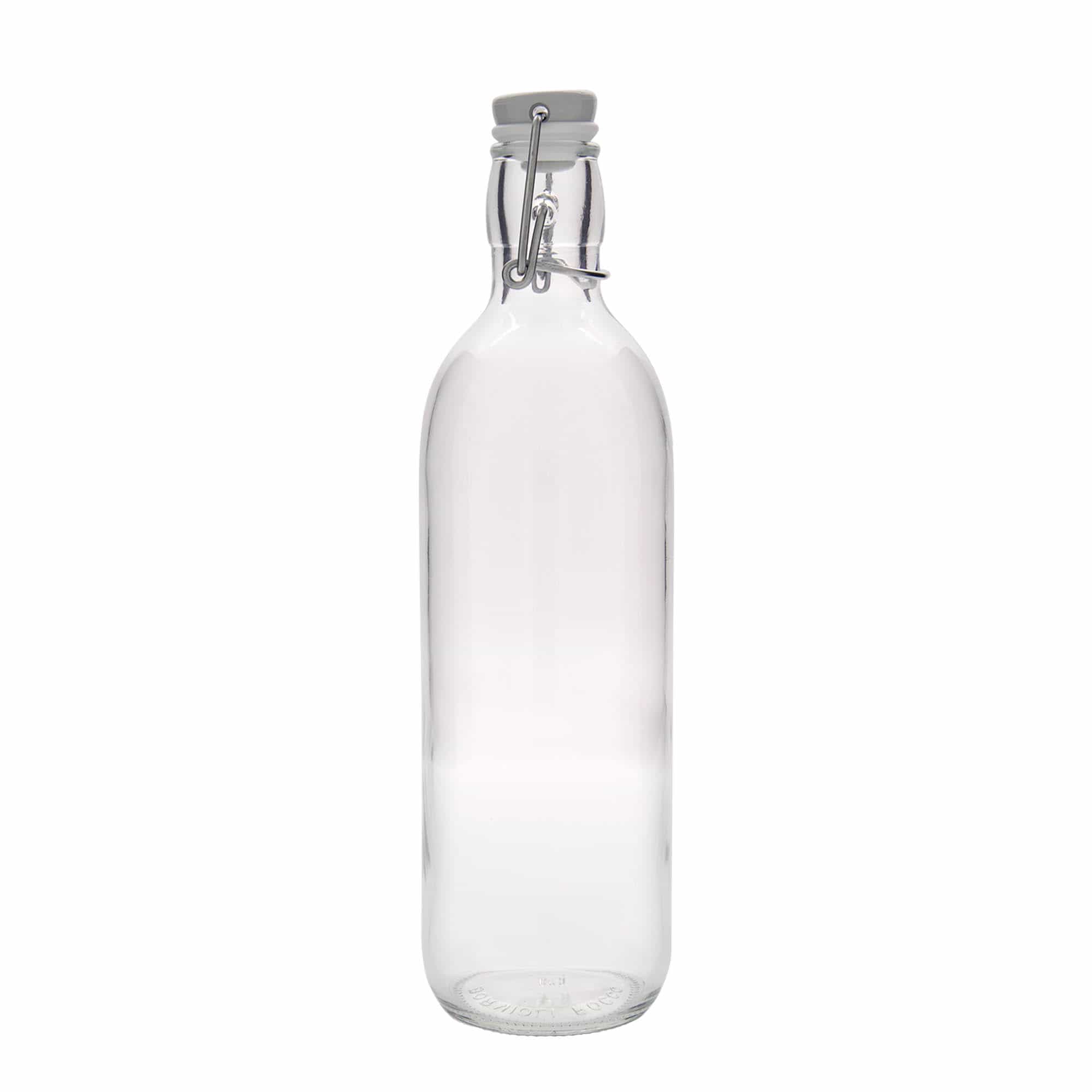 1,000 ml glass bottle 'Emilia', closure: swing top