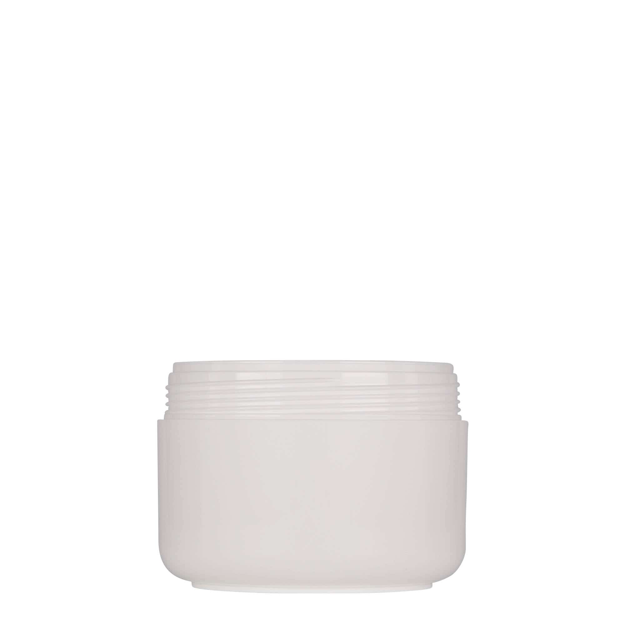 200 ml plastic jar 'Bianca', PP, white, closure: screw cap