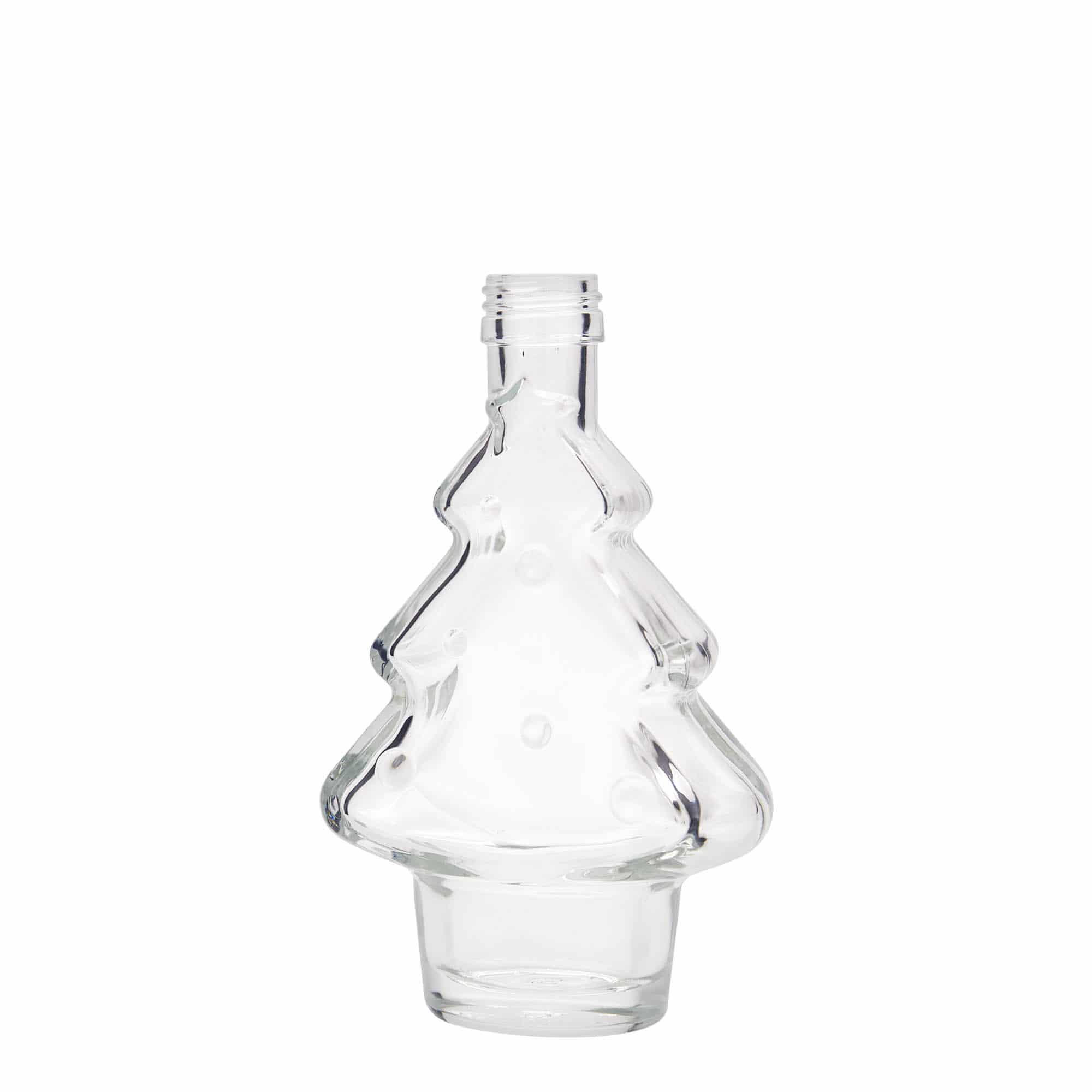 200 ml glass bottle 'Christmas Tree', closure: PP 28