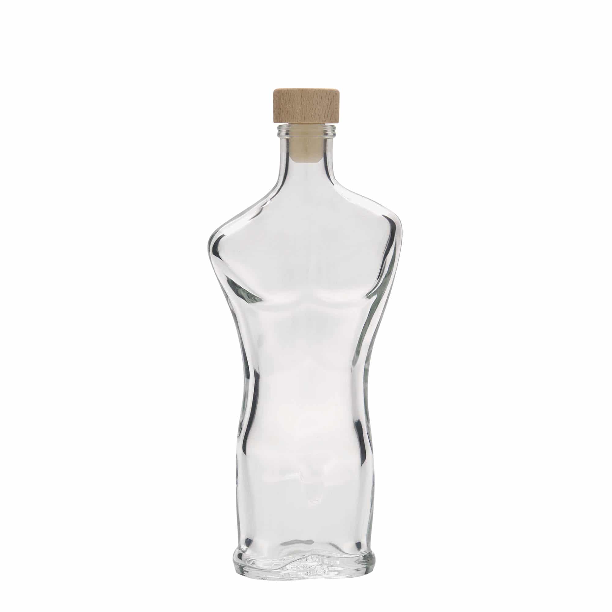 200 ml glass bottle 'Adam', closure: cork