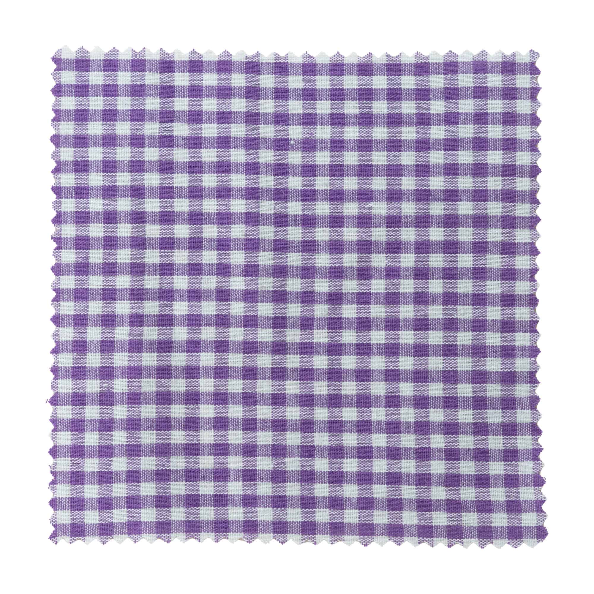 Checked fabric jar cover 15x15, square, textile, lilac, for opening: TO58-TO82