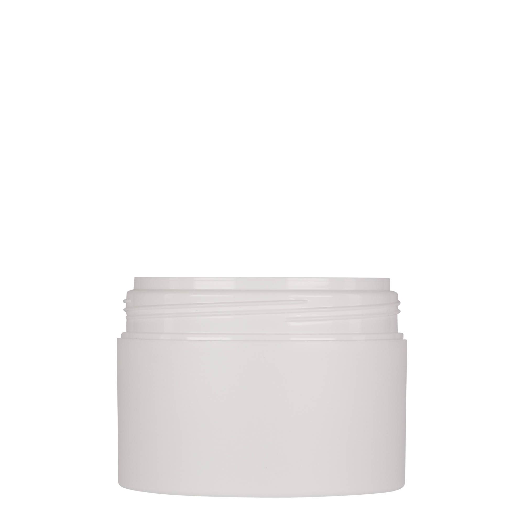 200 ml plastic jar 'Antonella', PP, white, closure: screw cap