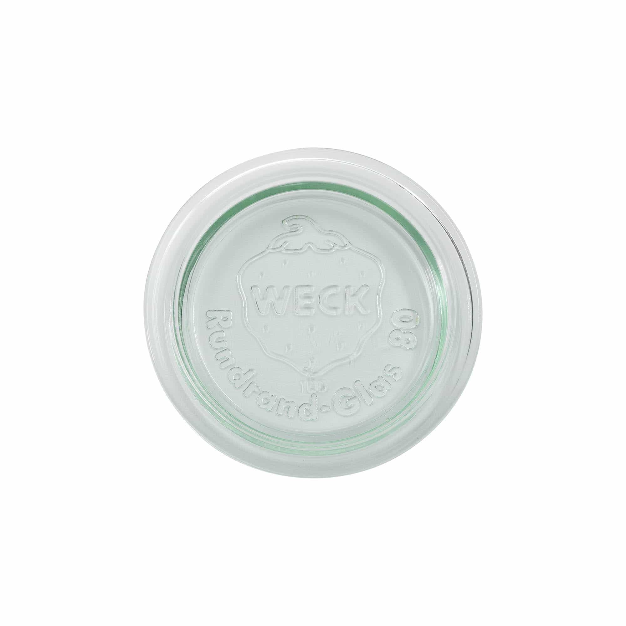 Lid for WECK round rim jar, for opening: RR80