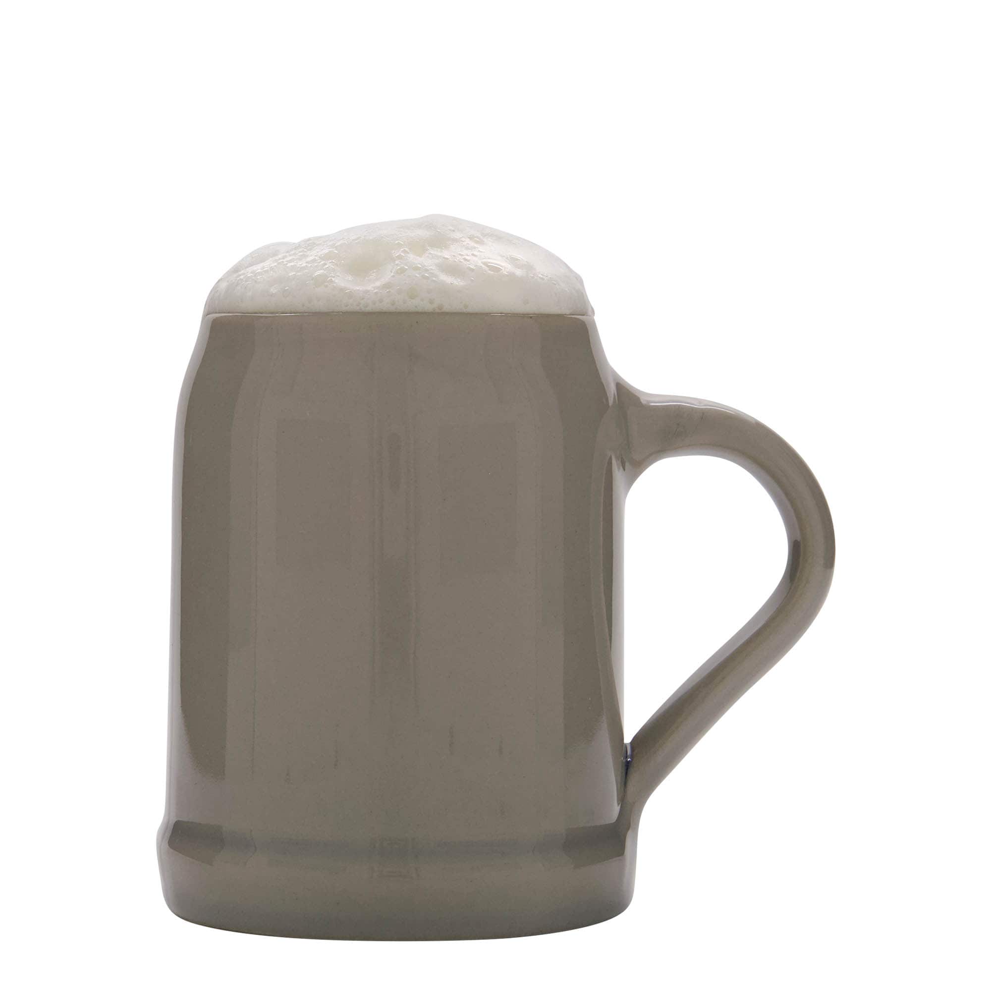 500 ml beer mug 'Kannenbäcker', ceramic, grey