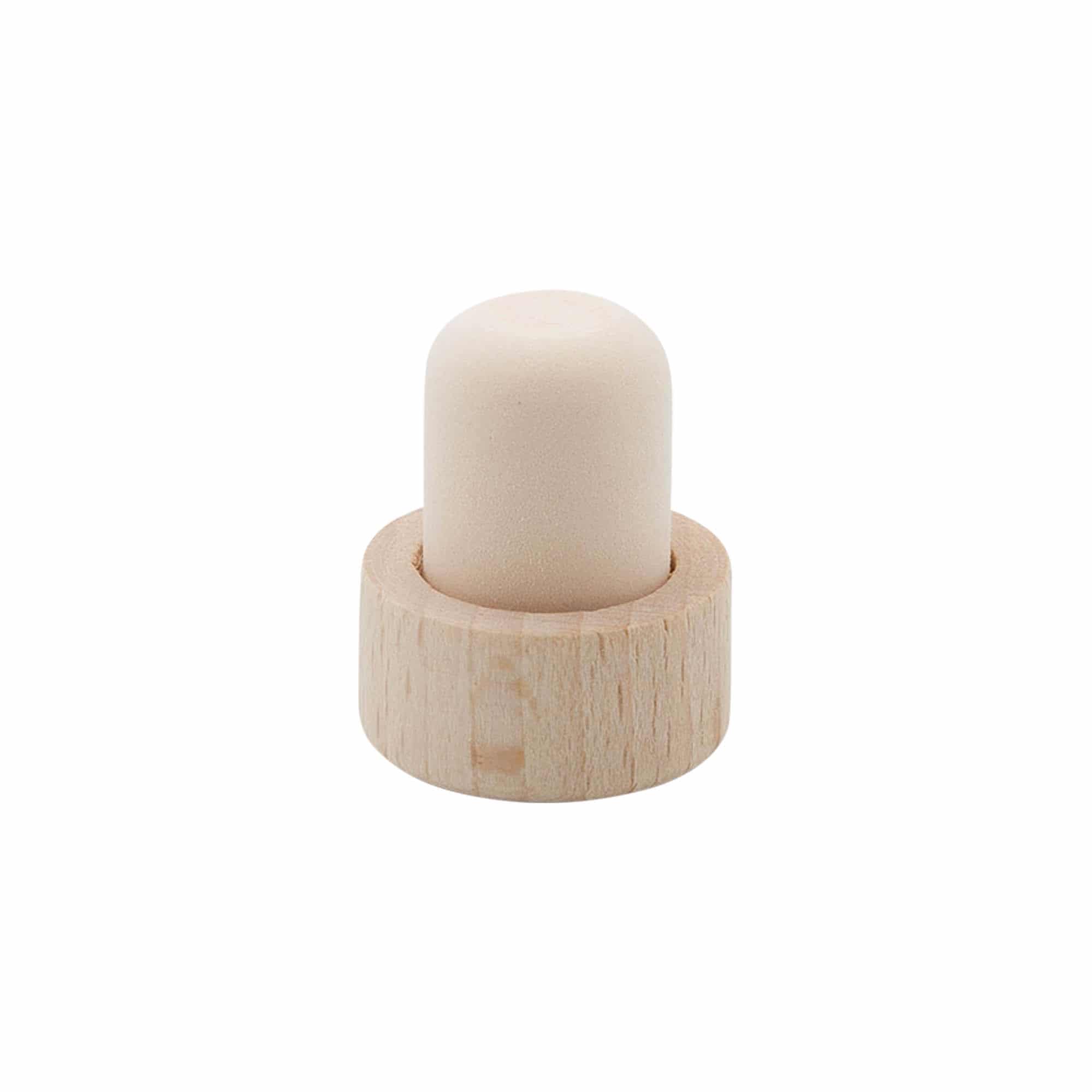 19 mm mushroom cork, wood, for opening: cork