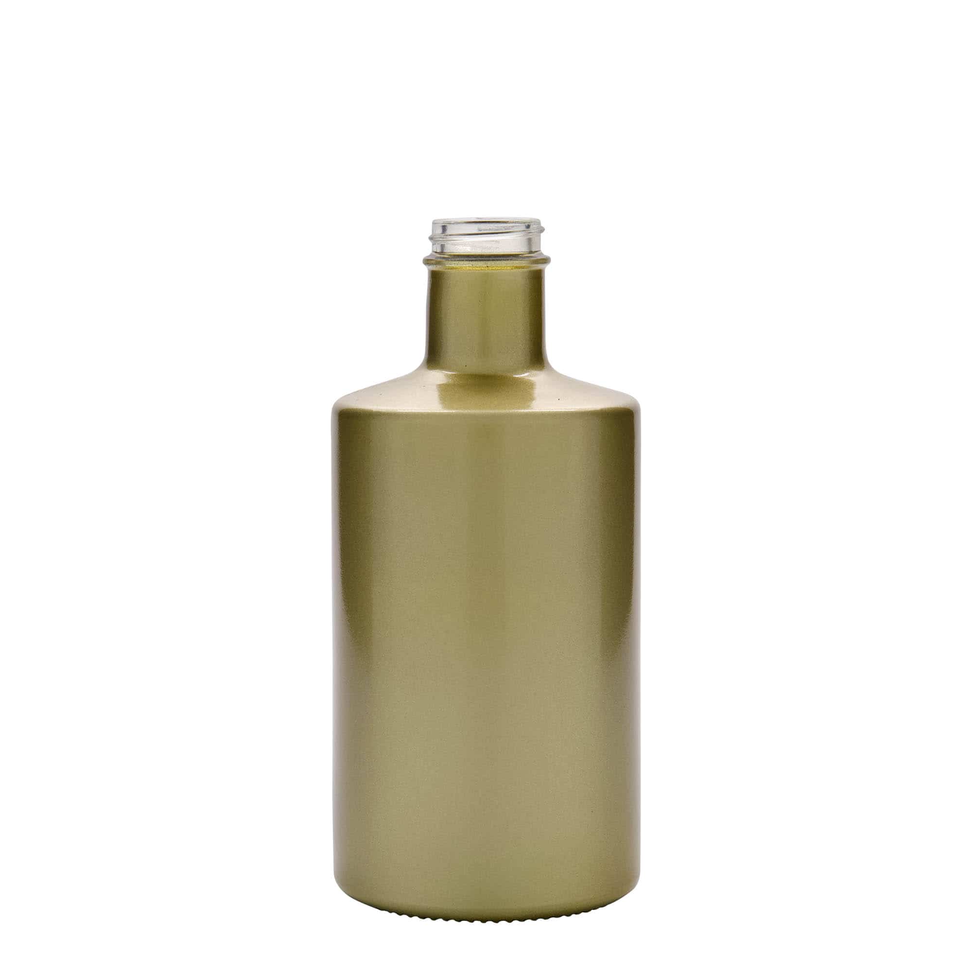 500 ml glass bottle 'Caroline', gold, closure: GPI 33