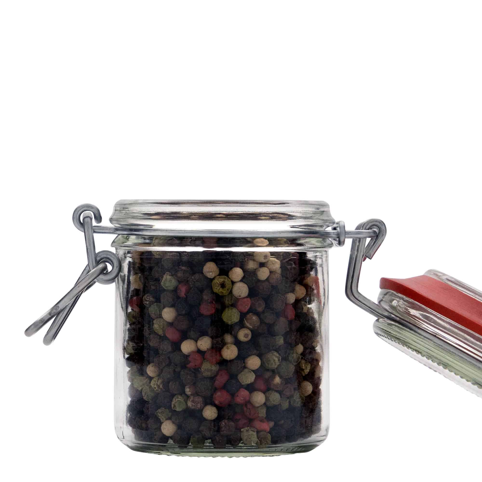 167 ml clip top jar, closure: clip top