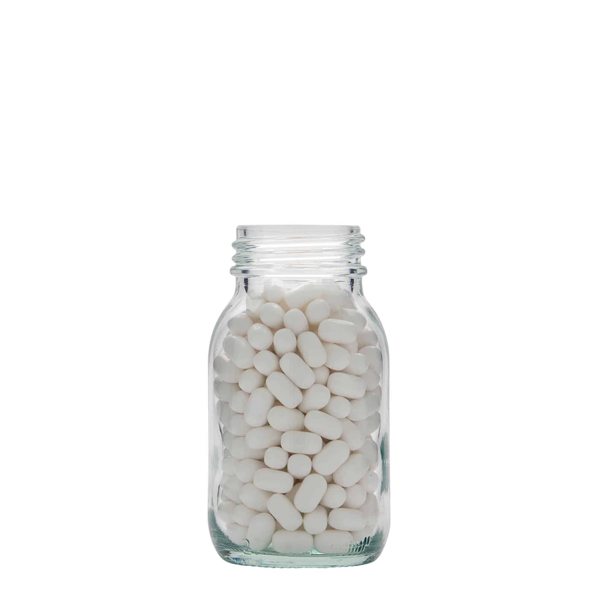 125 ml wide mouth jar, closure: DIN 40