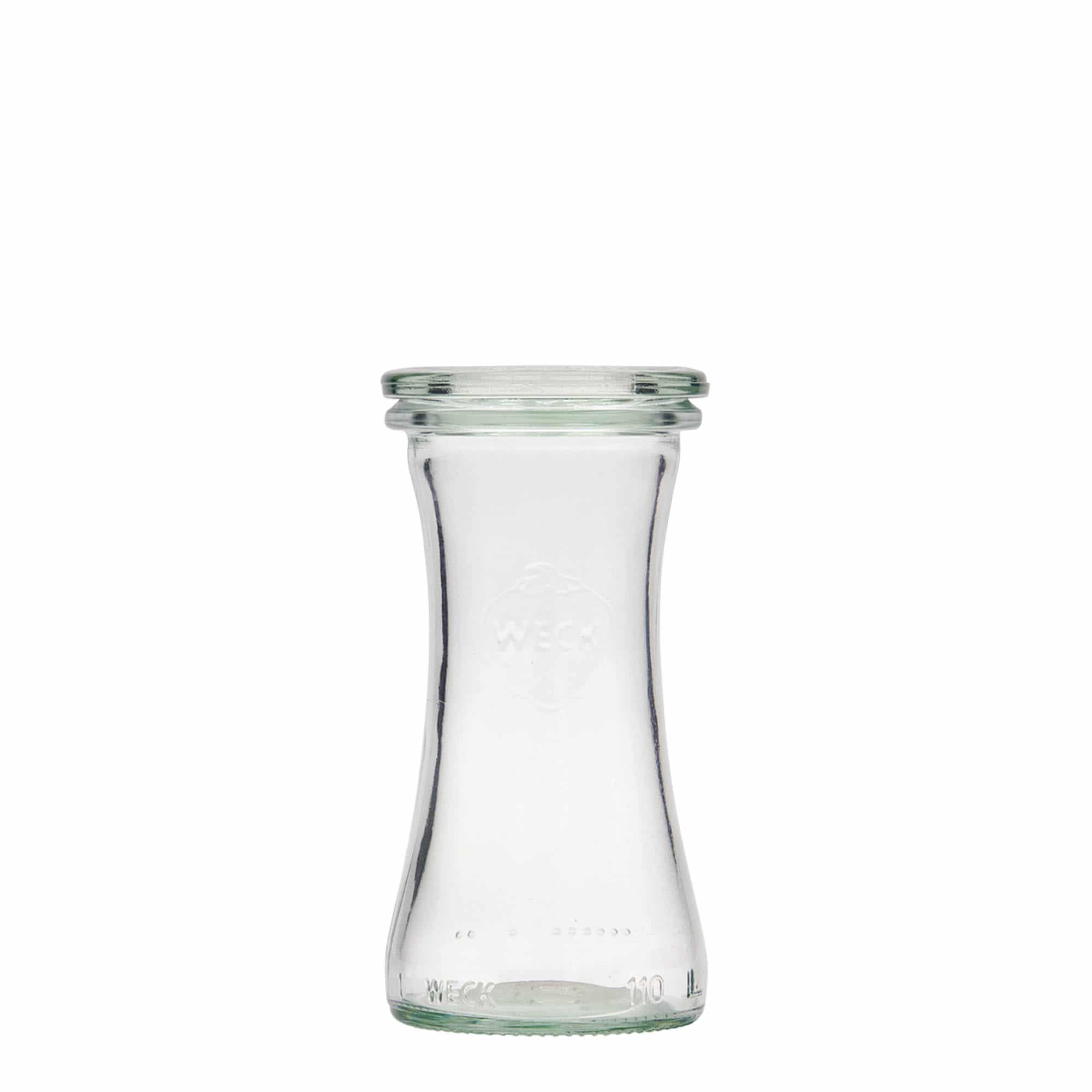 110 ml WECK deli jar, closure: round rim