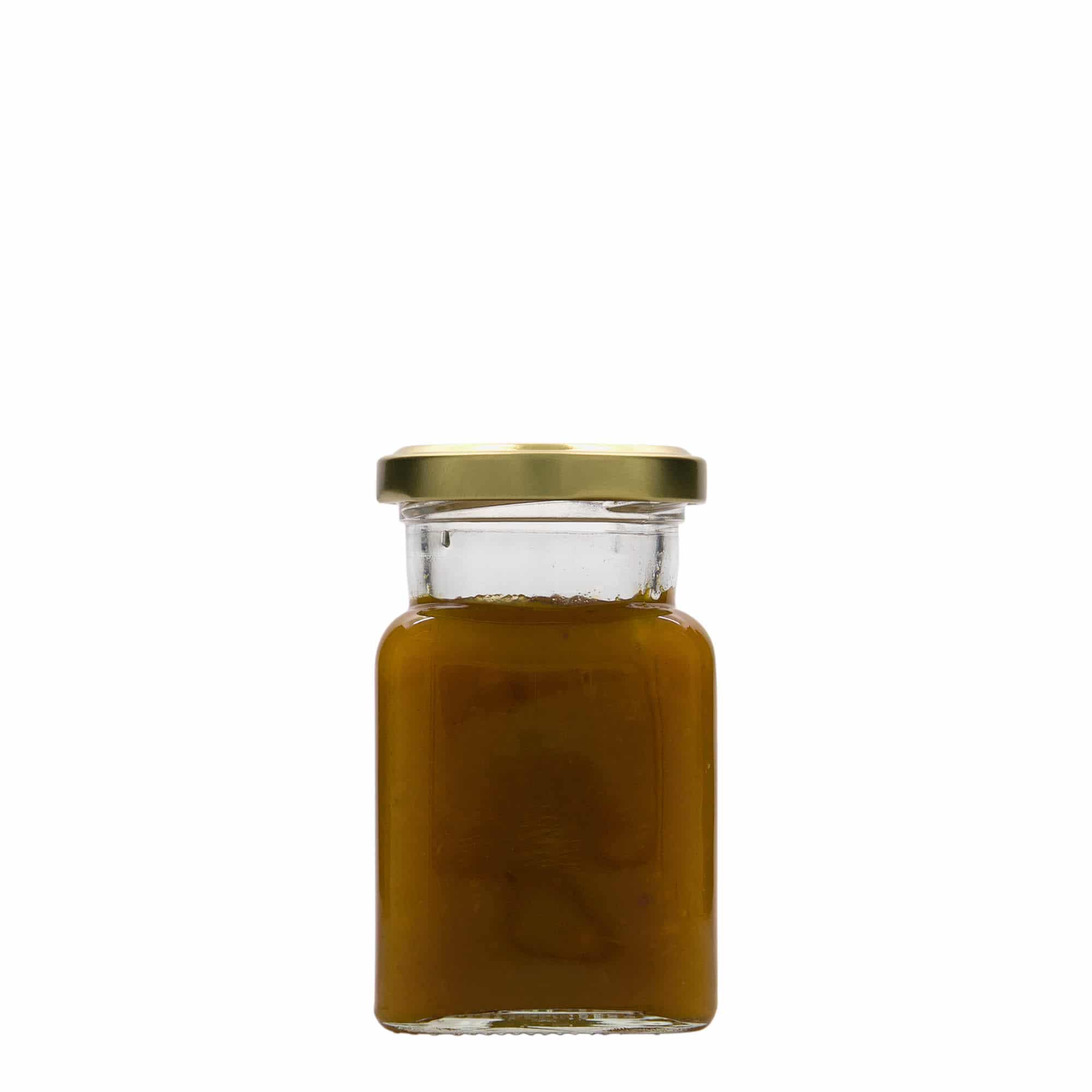 150 ml square jar, closure: twist off (TO 53)
