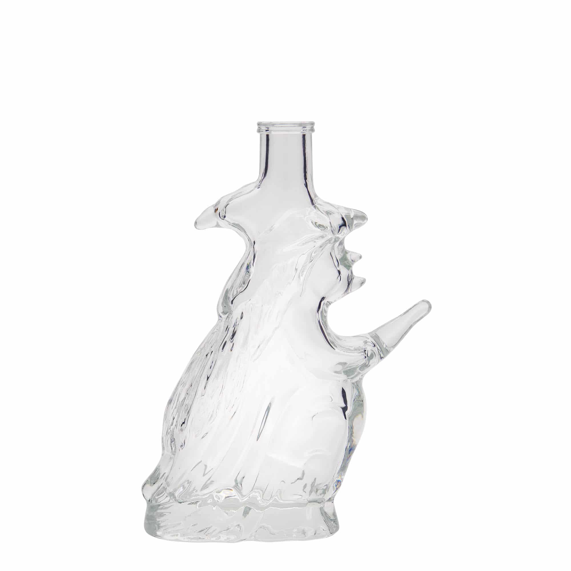 200 ml glass bottle 'Witch', closure: cork