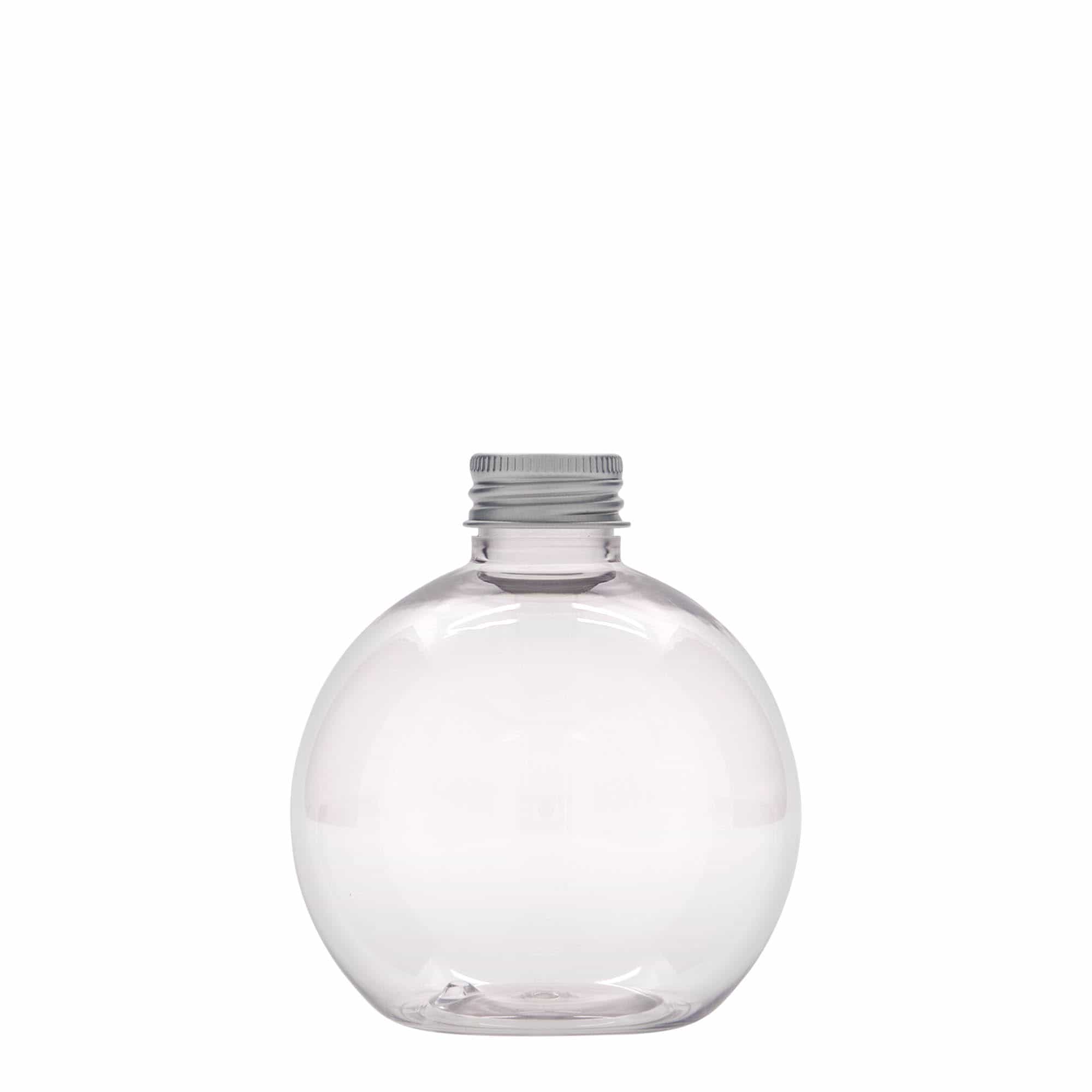 250 ml PET bottle 'Perry', round, plastic, closure: GPI 24/410