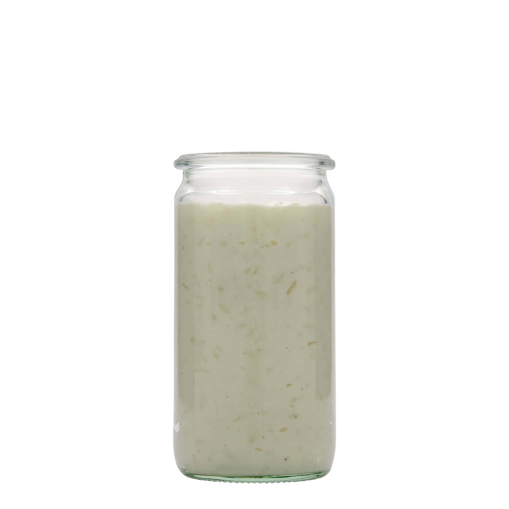 340 ml WECK tall cylinder jar, closure: round rim