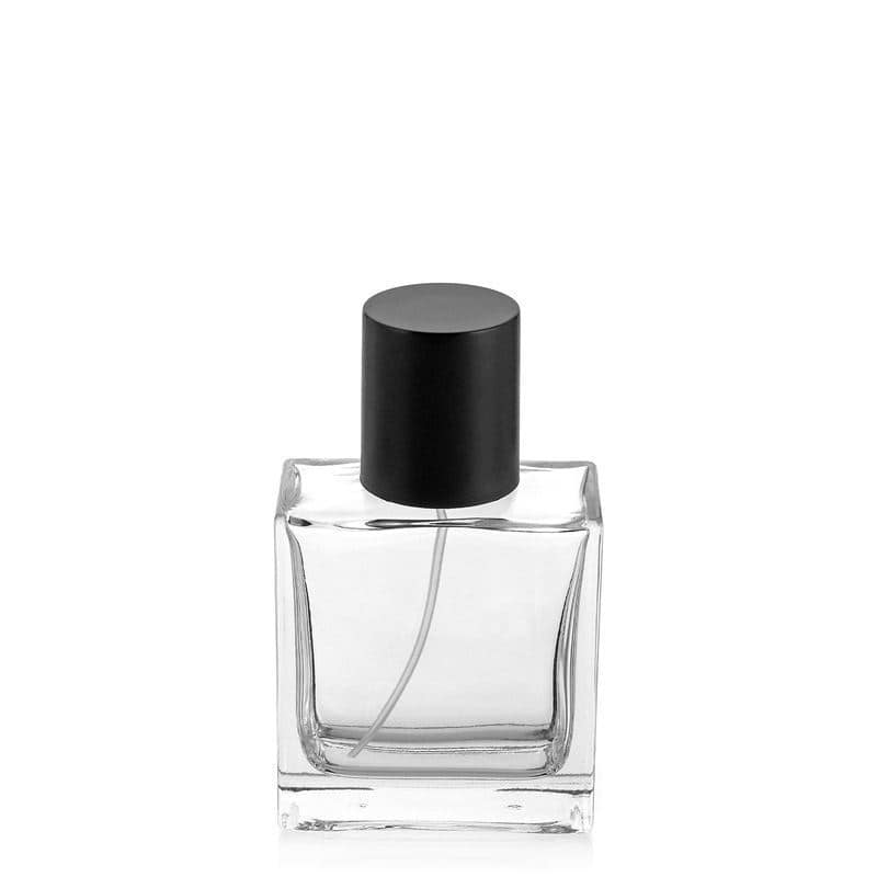 50 ml glass bottle 'Marseille', rectangular