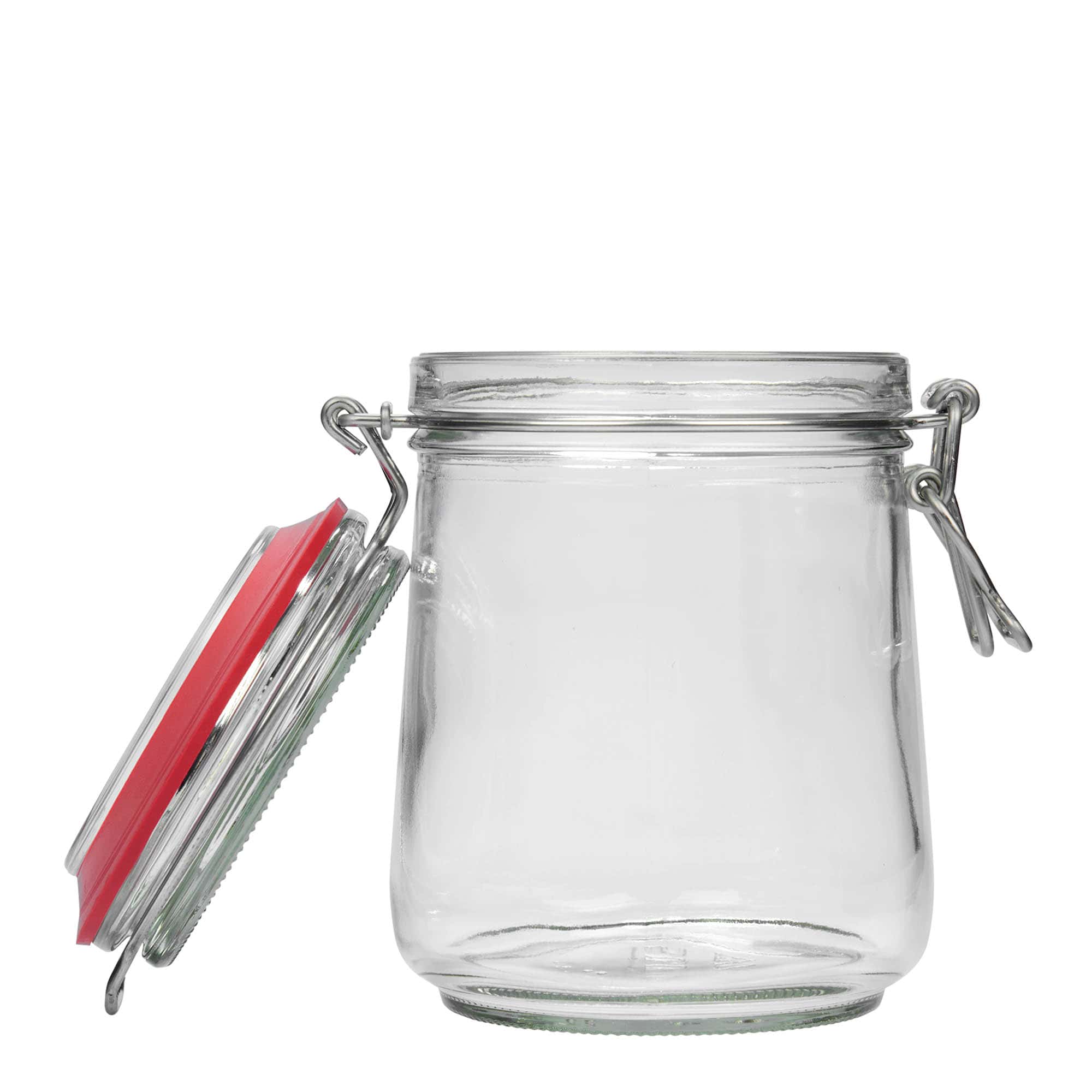 800 ml clip top jar, closure: clip top