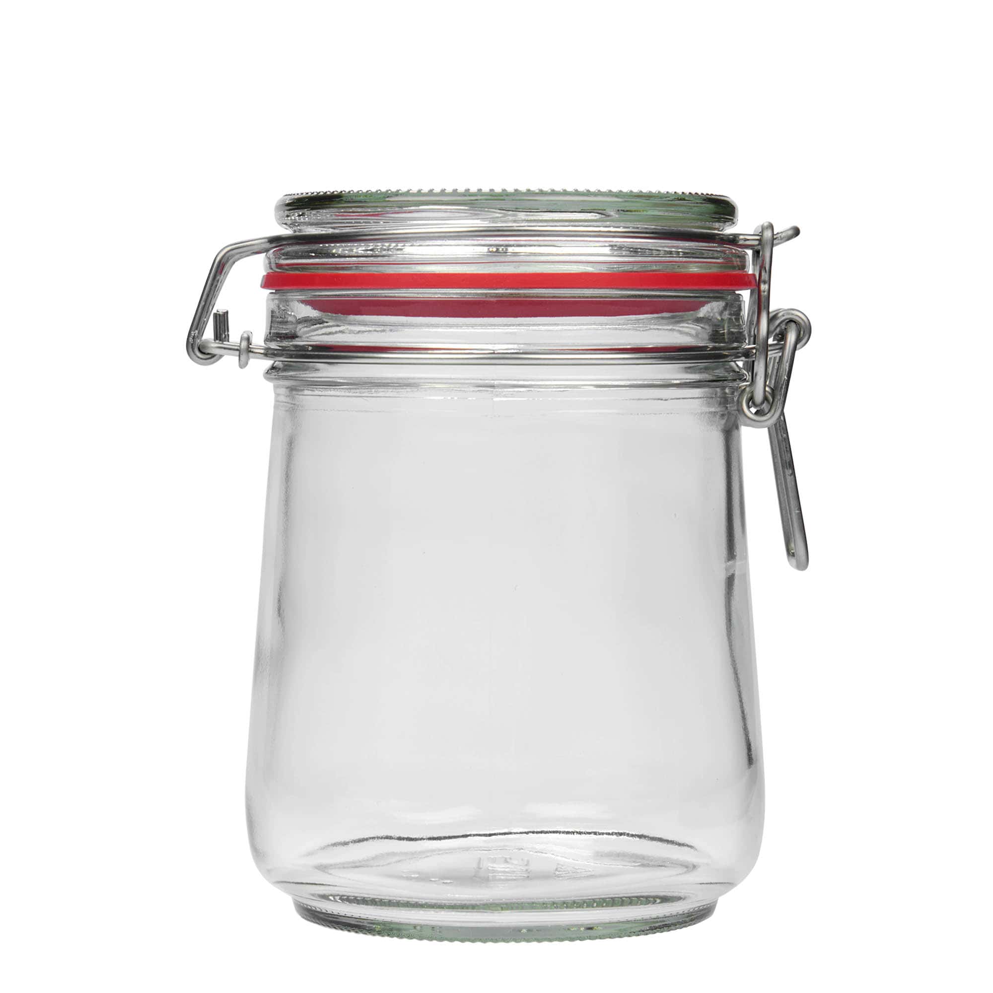 800 ml clip top jar, closure: clip top