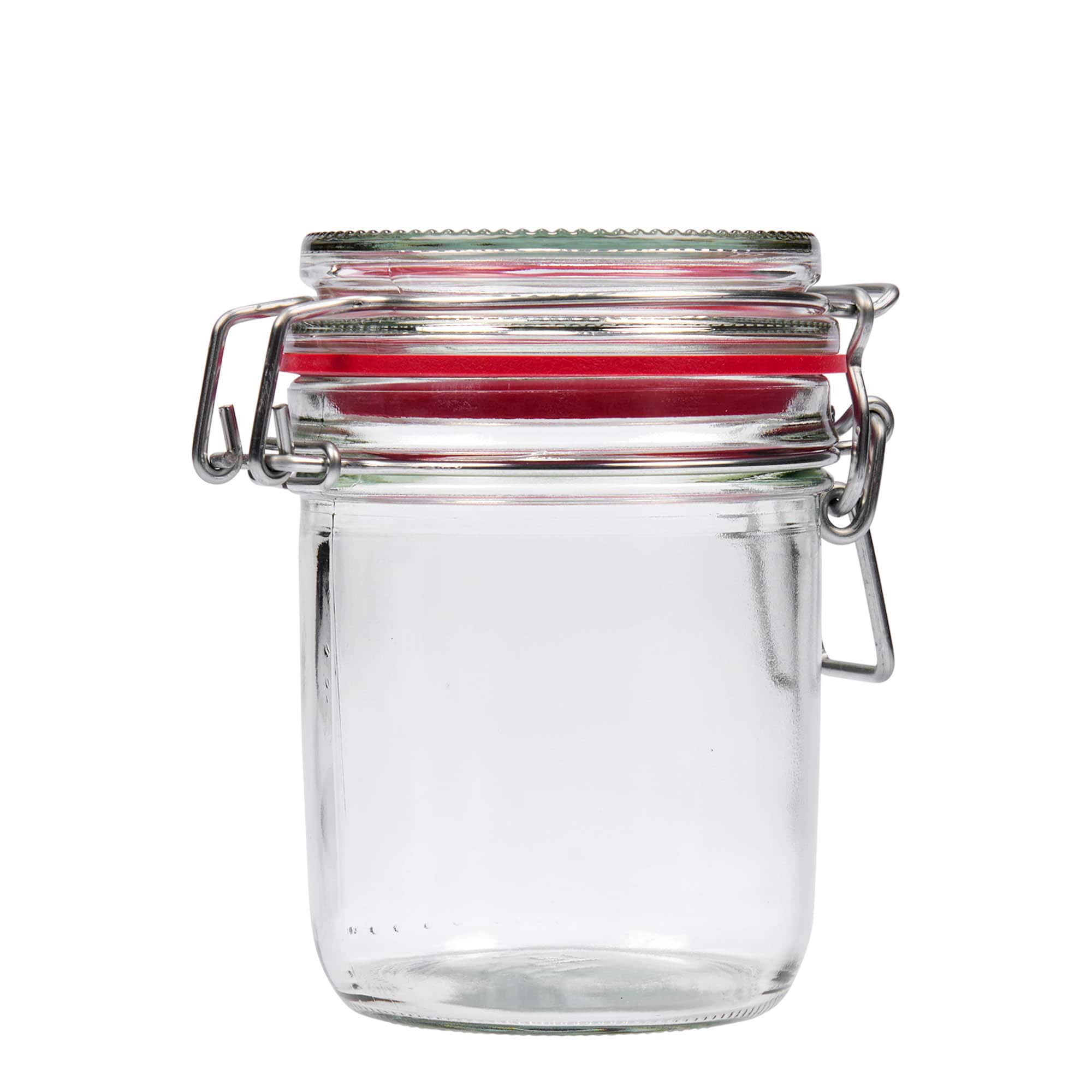 370 ml clip top jar, closure: clip top
