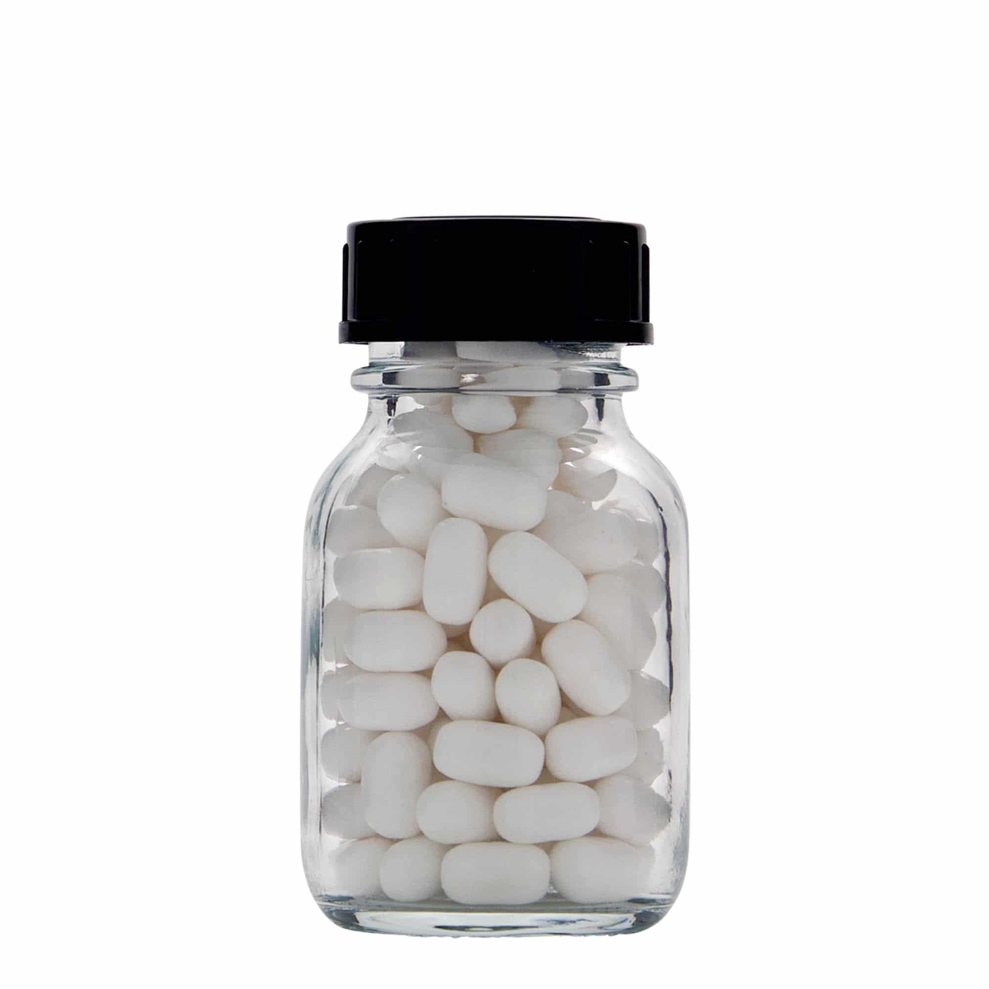 50 ml wide mouth jar, closure: DIN 32