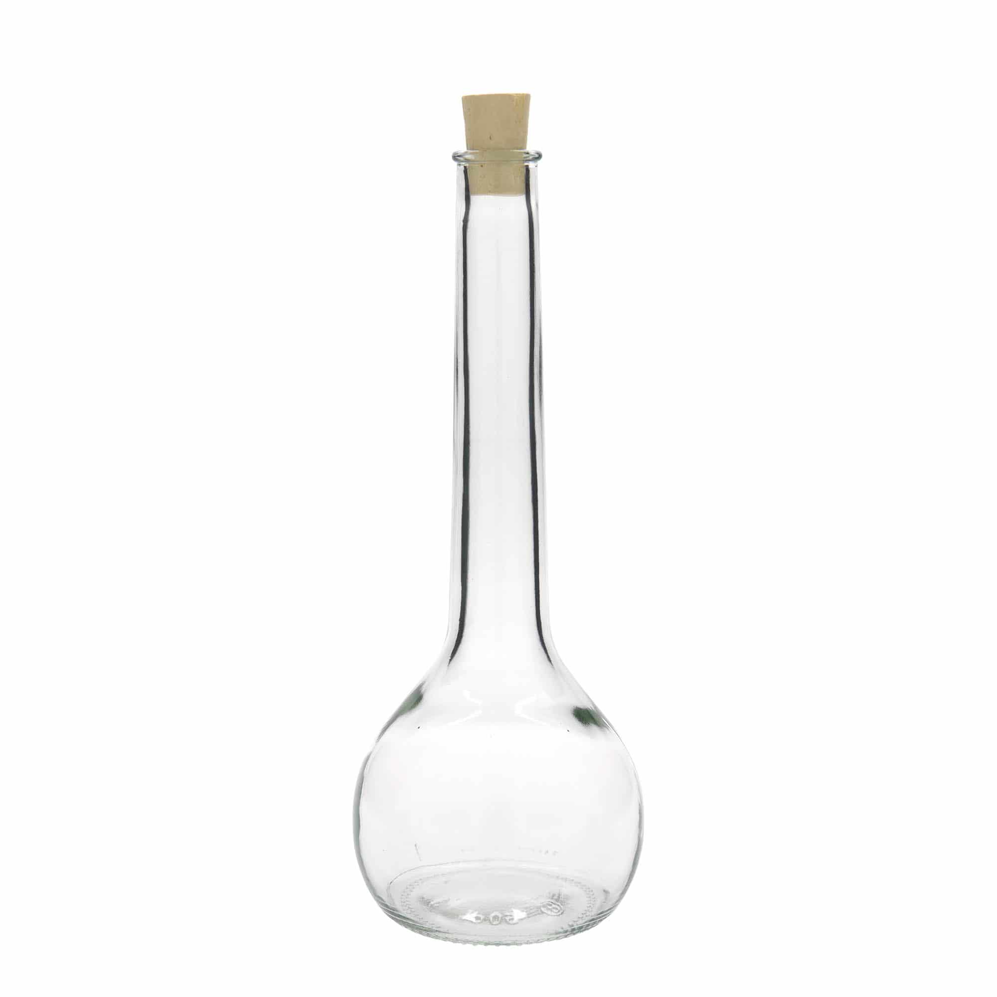 500 ml glass bottle 'Tulipano', closure: cork