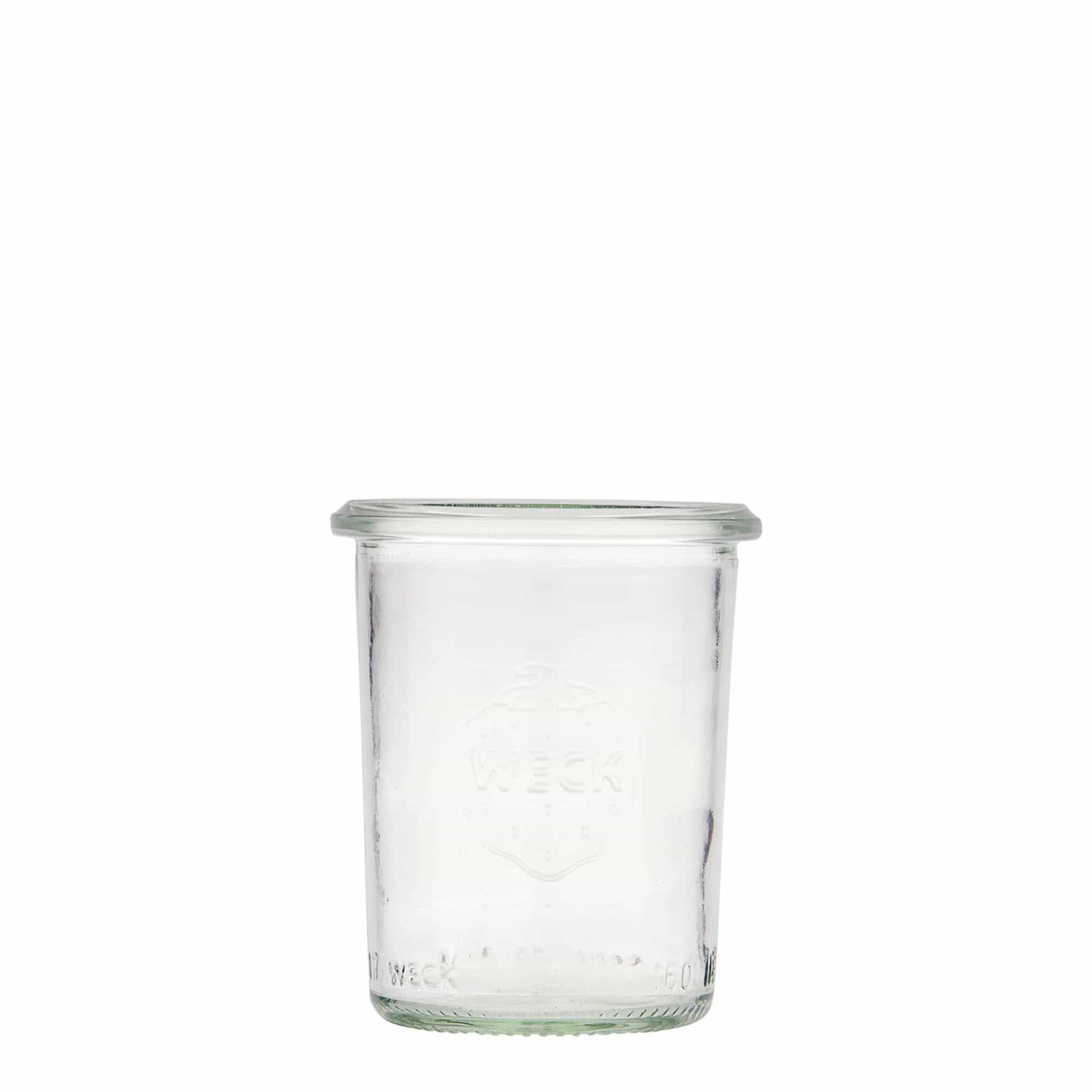 160 ml WECK cylindrical jar, closure: round rim