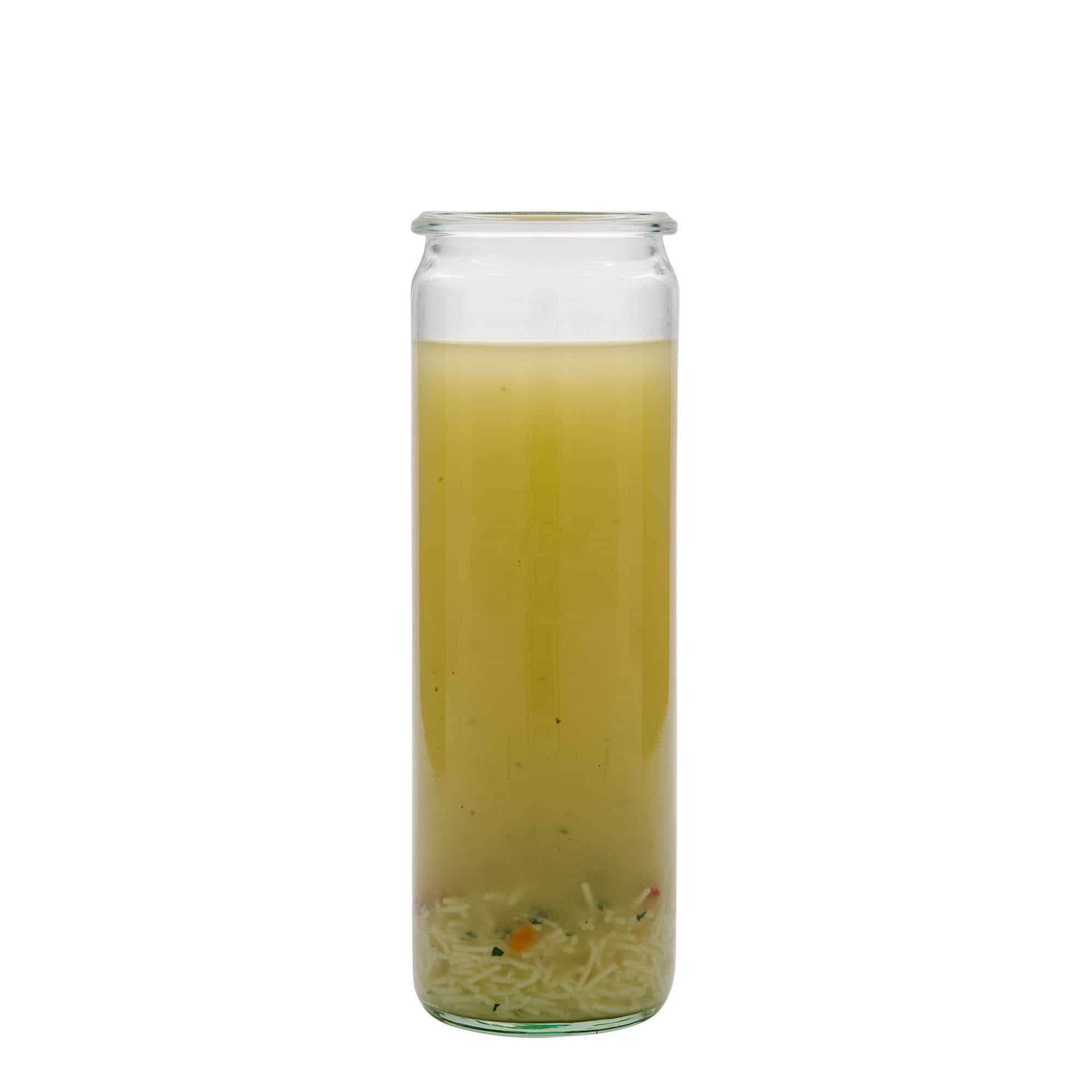 600 ml WECK tall cylinder jar, closure: round rim