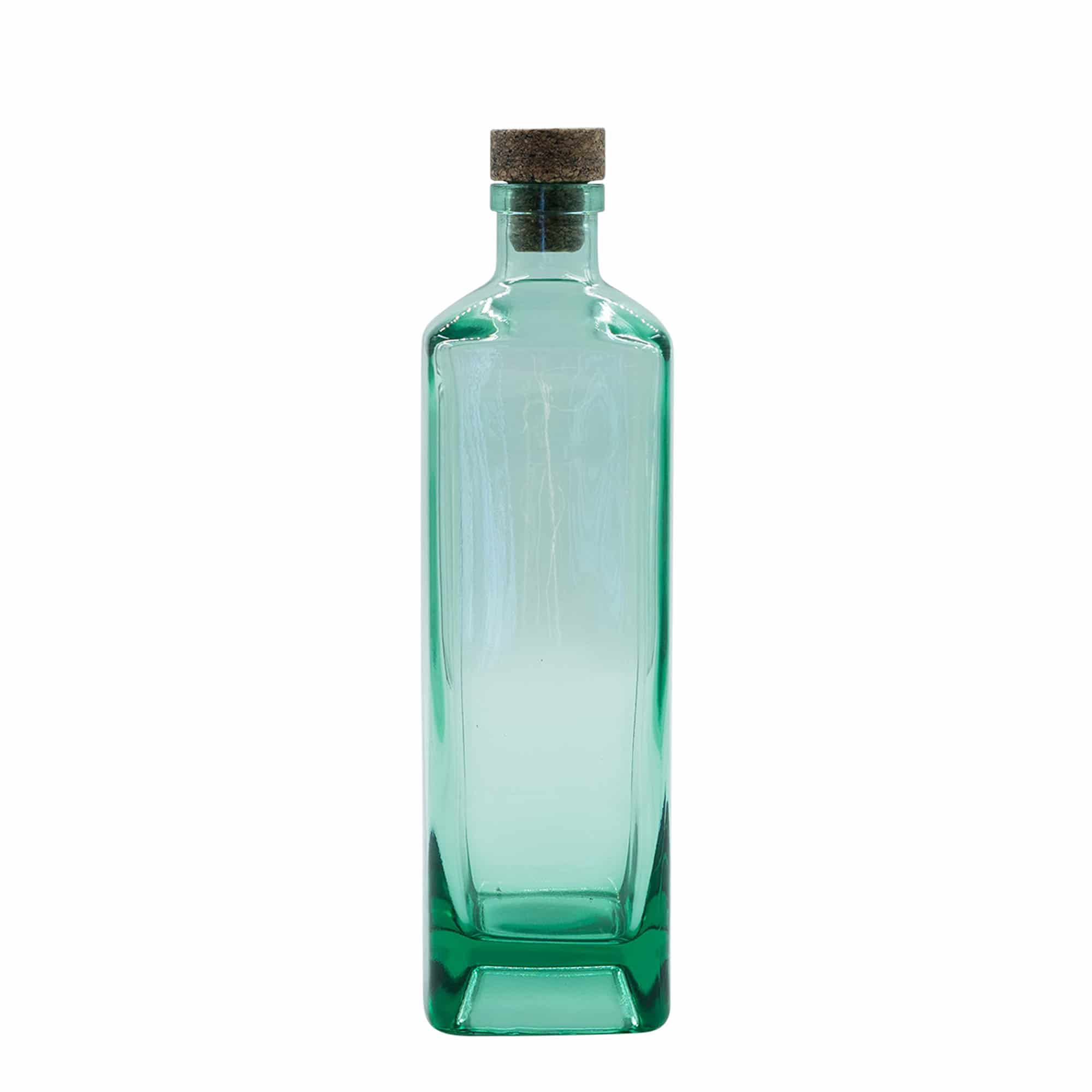 700 ml glass bottle 'Silo', mouth: cork