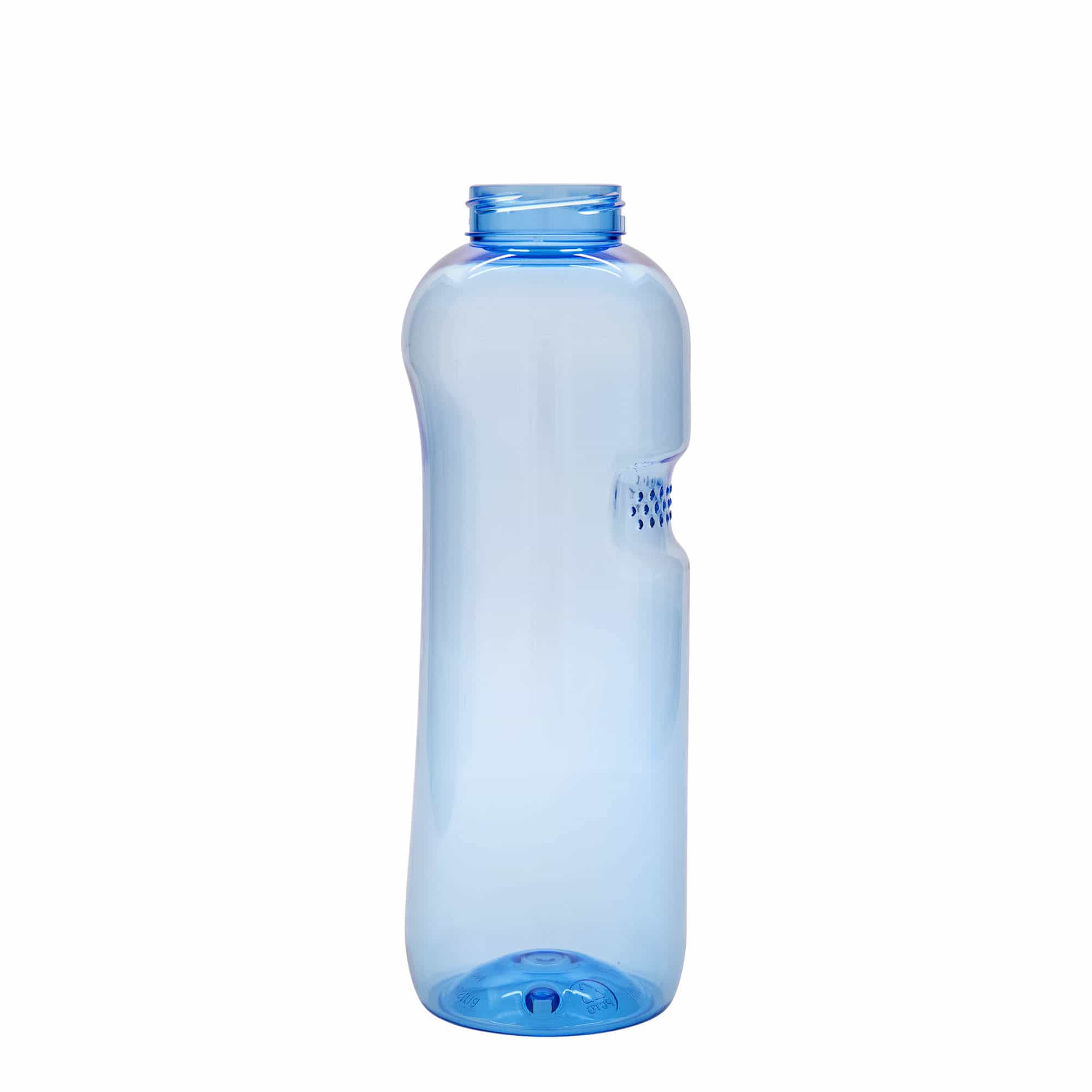 1,000 ml PET water bottle 'Kavodrink', plastic, blue