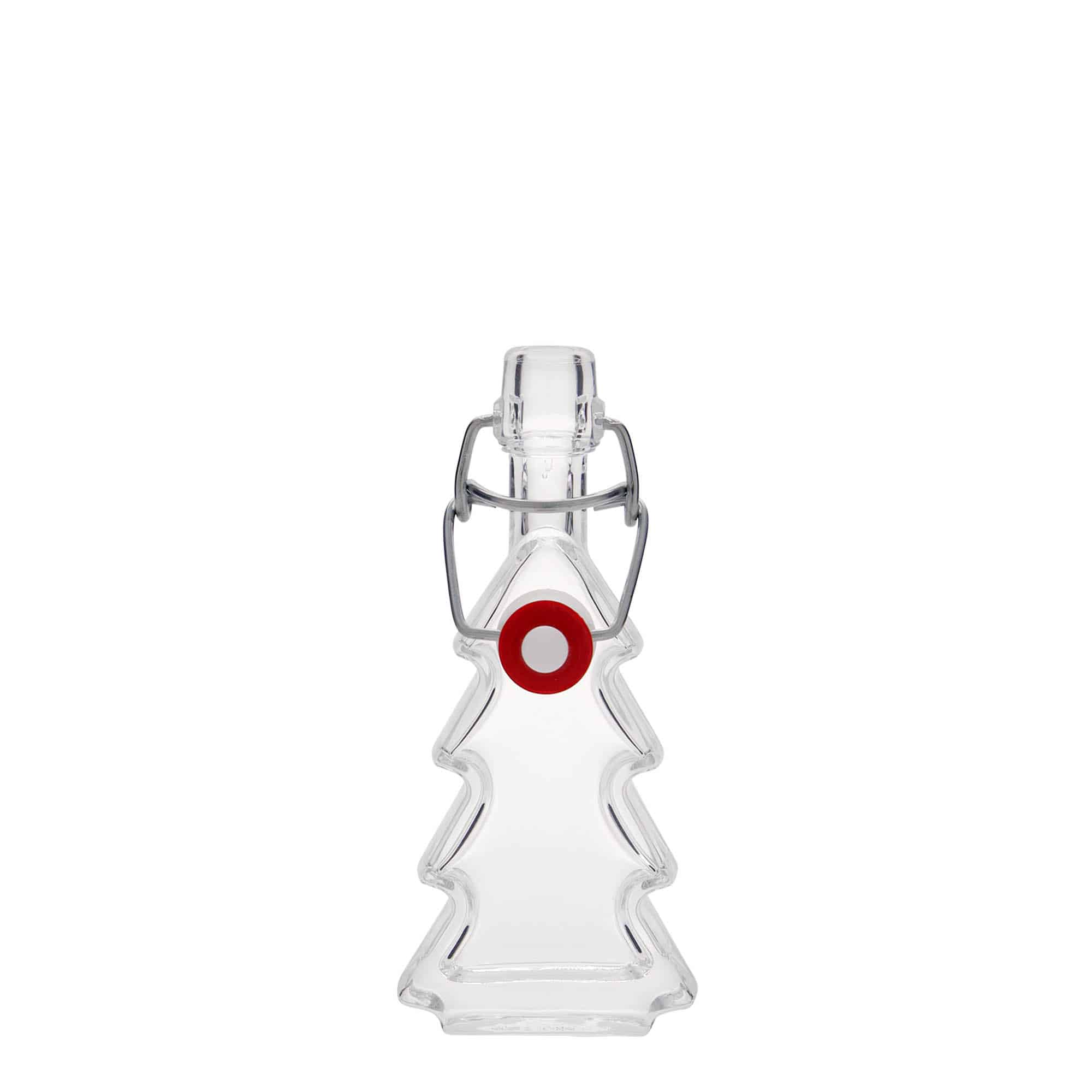 40 ml glass bottle 'Christmas Tree', closure: swing top