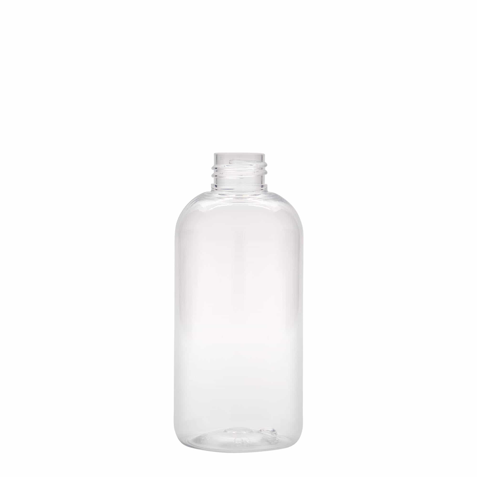 200 ml PET bottle 'Boston', plastic, closure: GPI 24/410