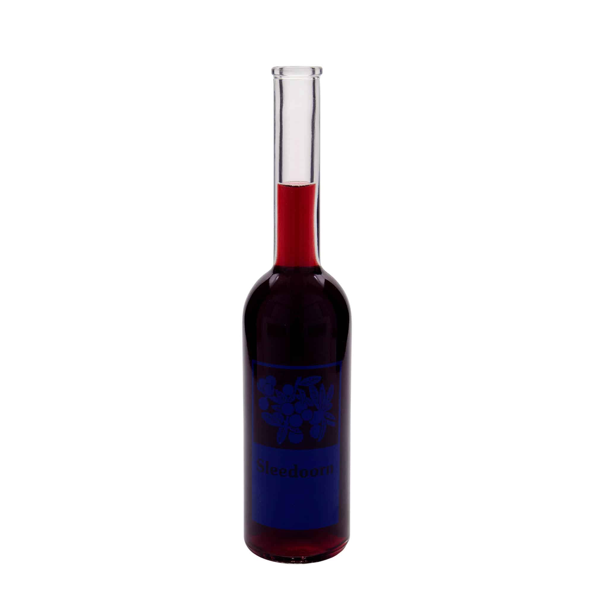 500 ml glass bottle 'Opera', print: Sleedoorn, closure: cork