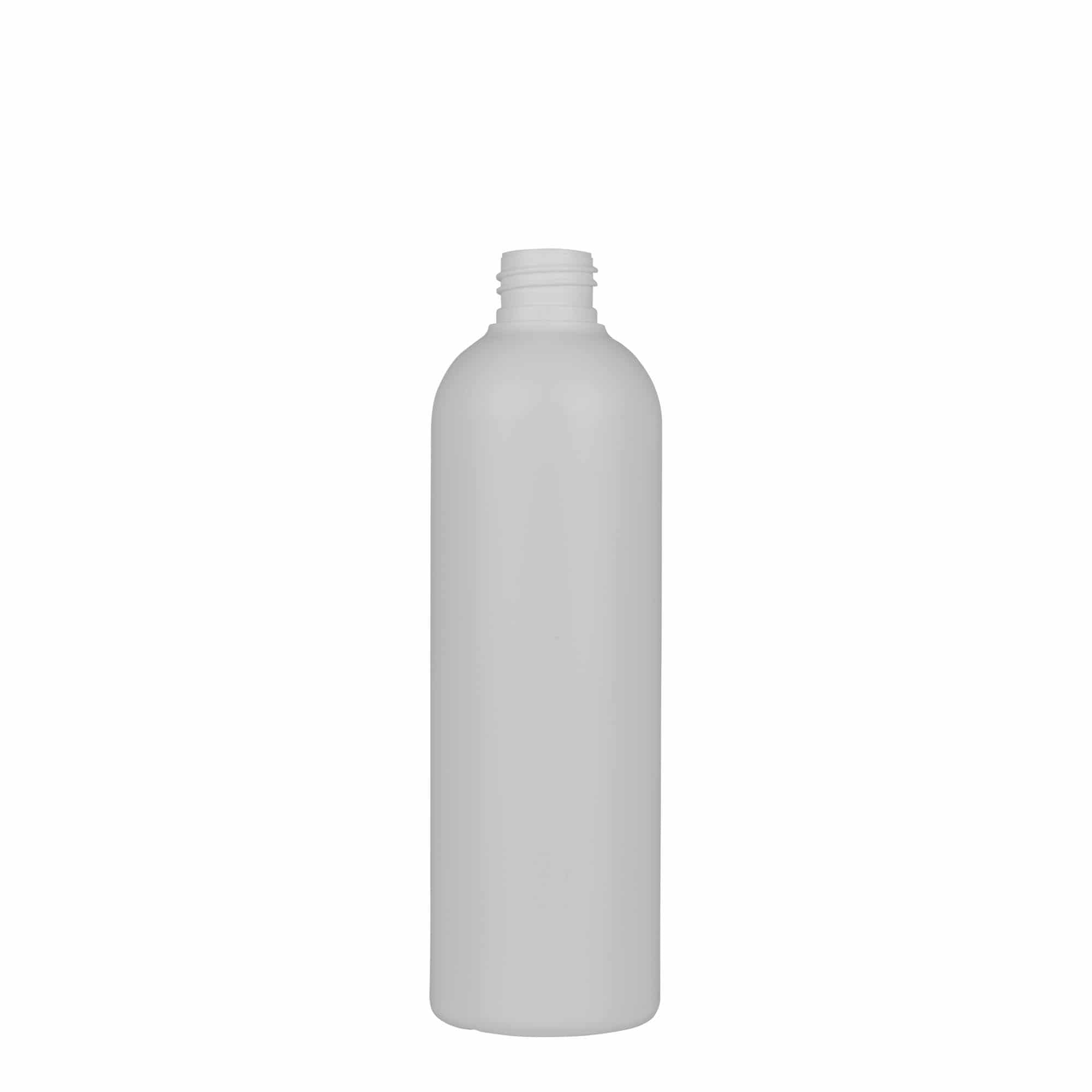 300 ml plastic bottle 'Tuffy', HDPE, white, closure: GPI 24/410