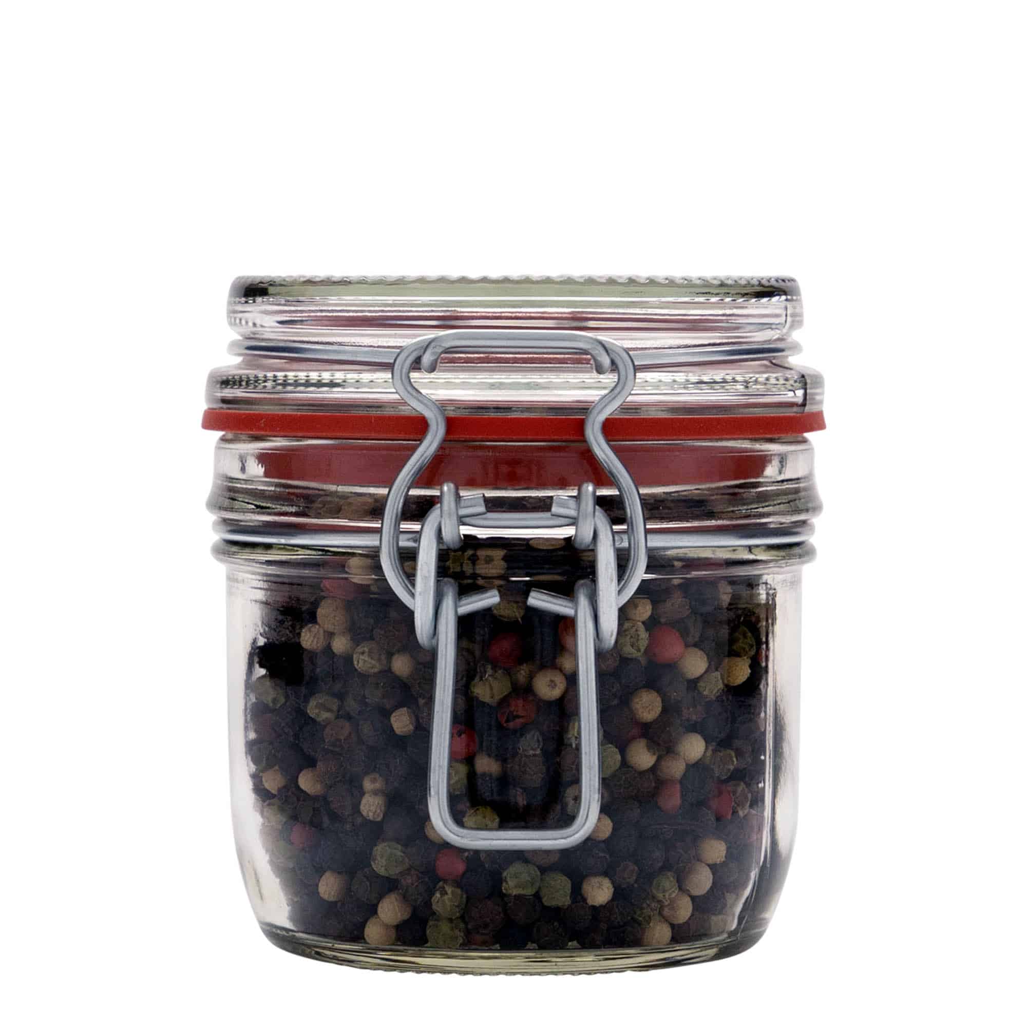 255 ml clip top jar, closure: clip top