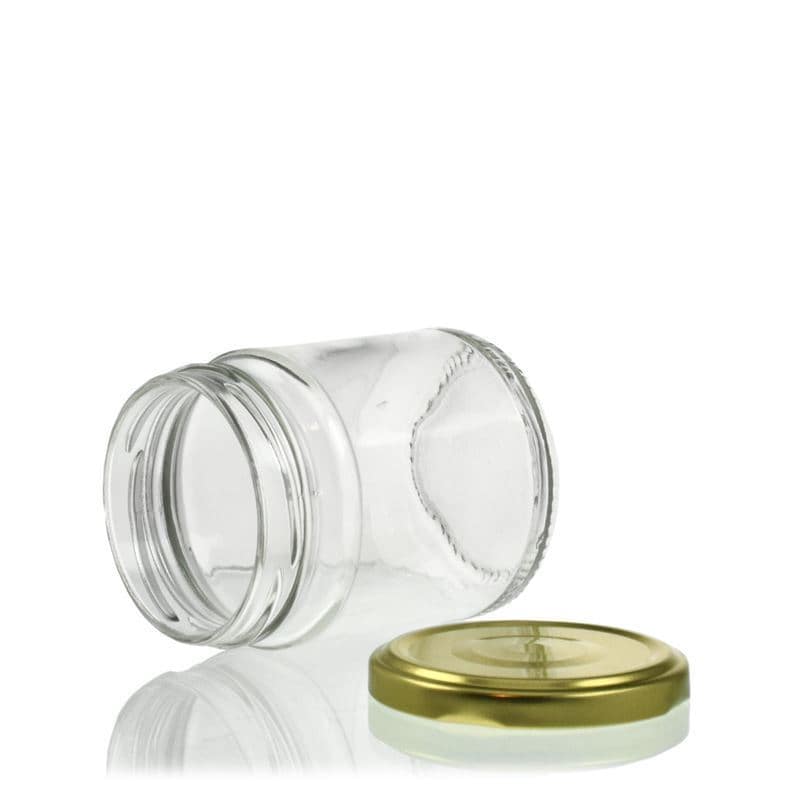212 ml round jar, closure: twist off (TO 63)