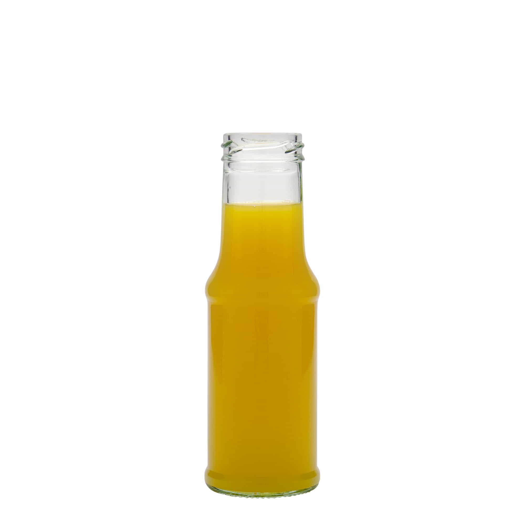 200 ml condiment bottle, glass, closure: twist off (TO 43)