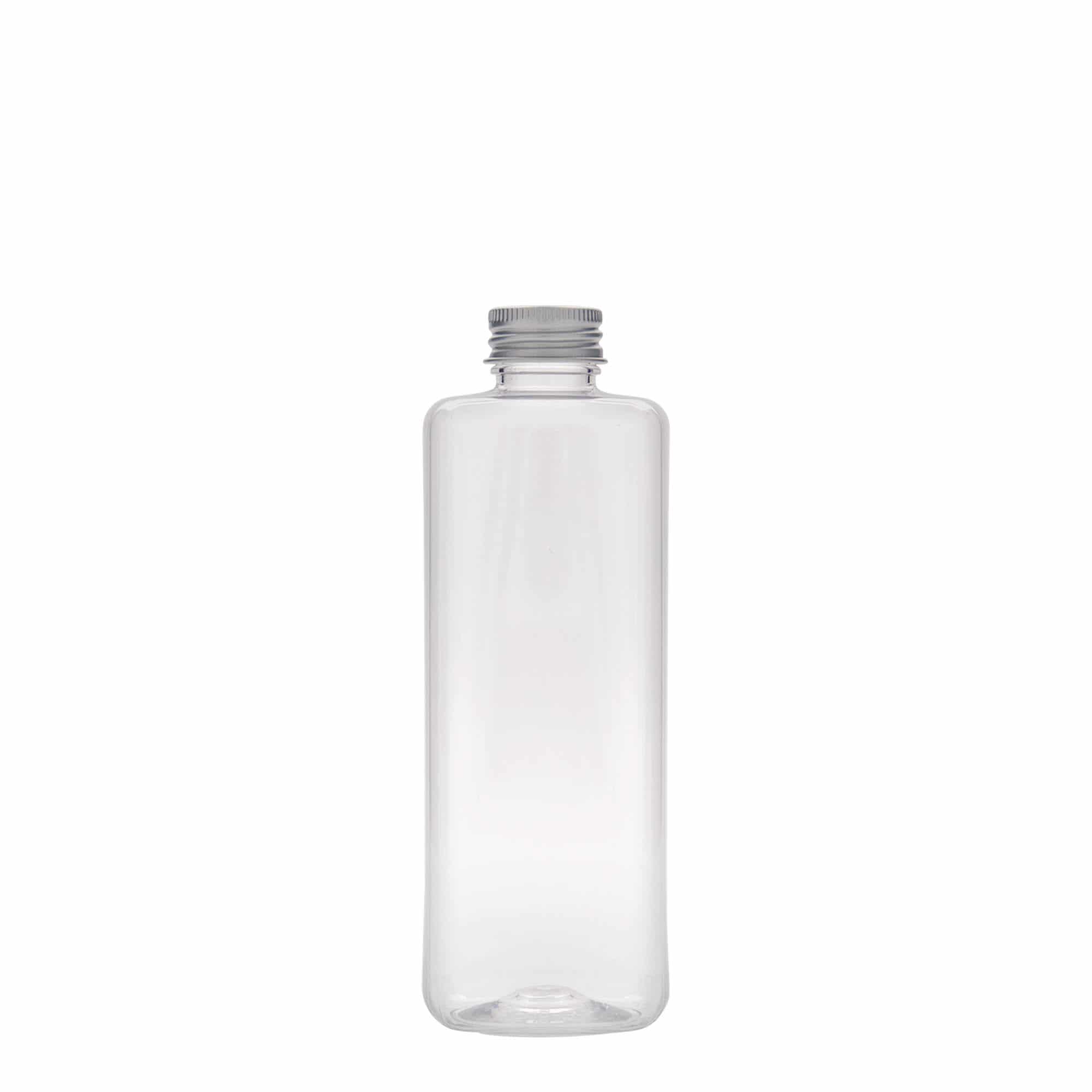 300 ml PET bottle 'Karl', square, plastic, closure: GPI 24/410