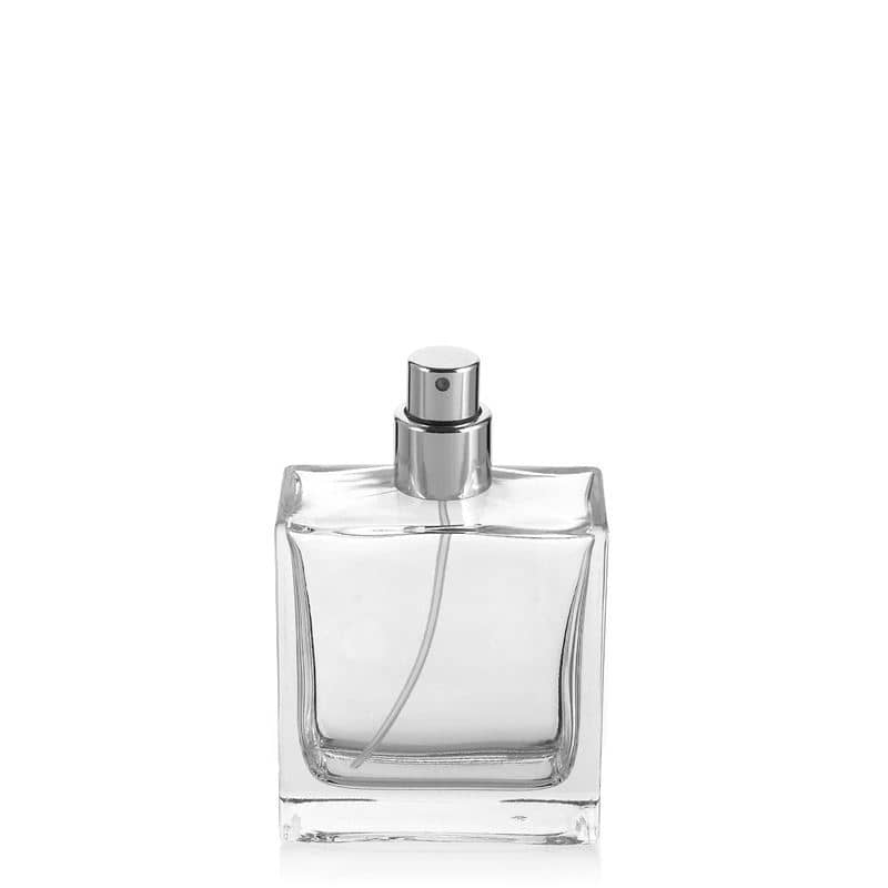 50 ml glass bottle 'Marseille', rectangular