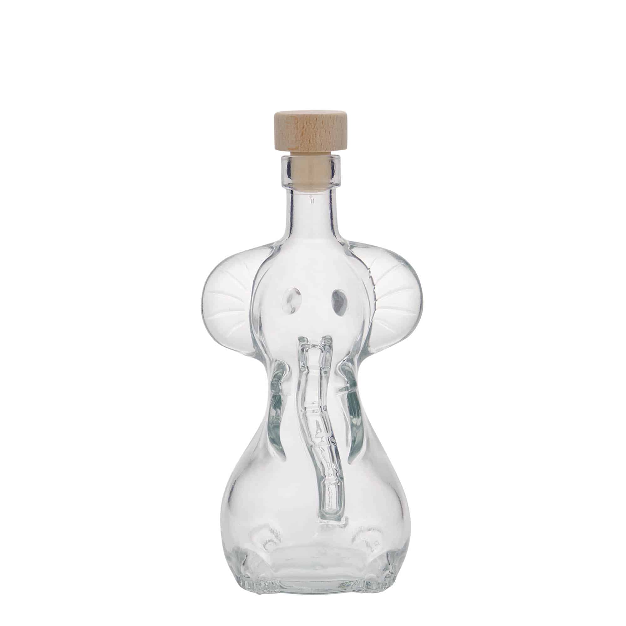 200 ml glass bottle 'Elephant', closure: cork