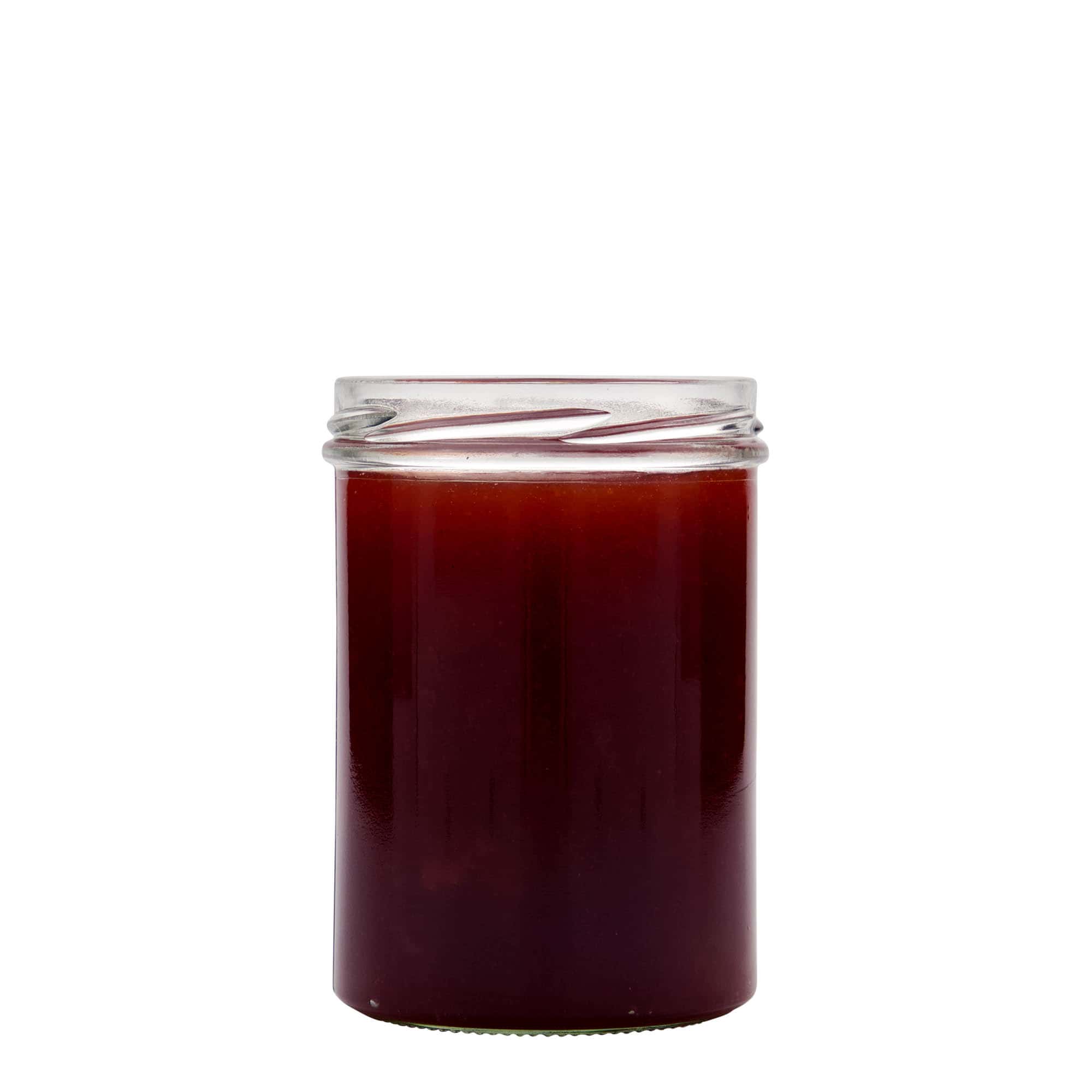 435 ml tall cylindrical jar, closure: twist off (TO 82)