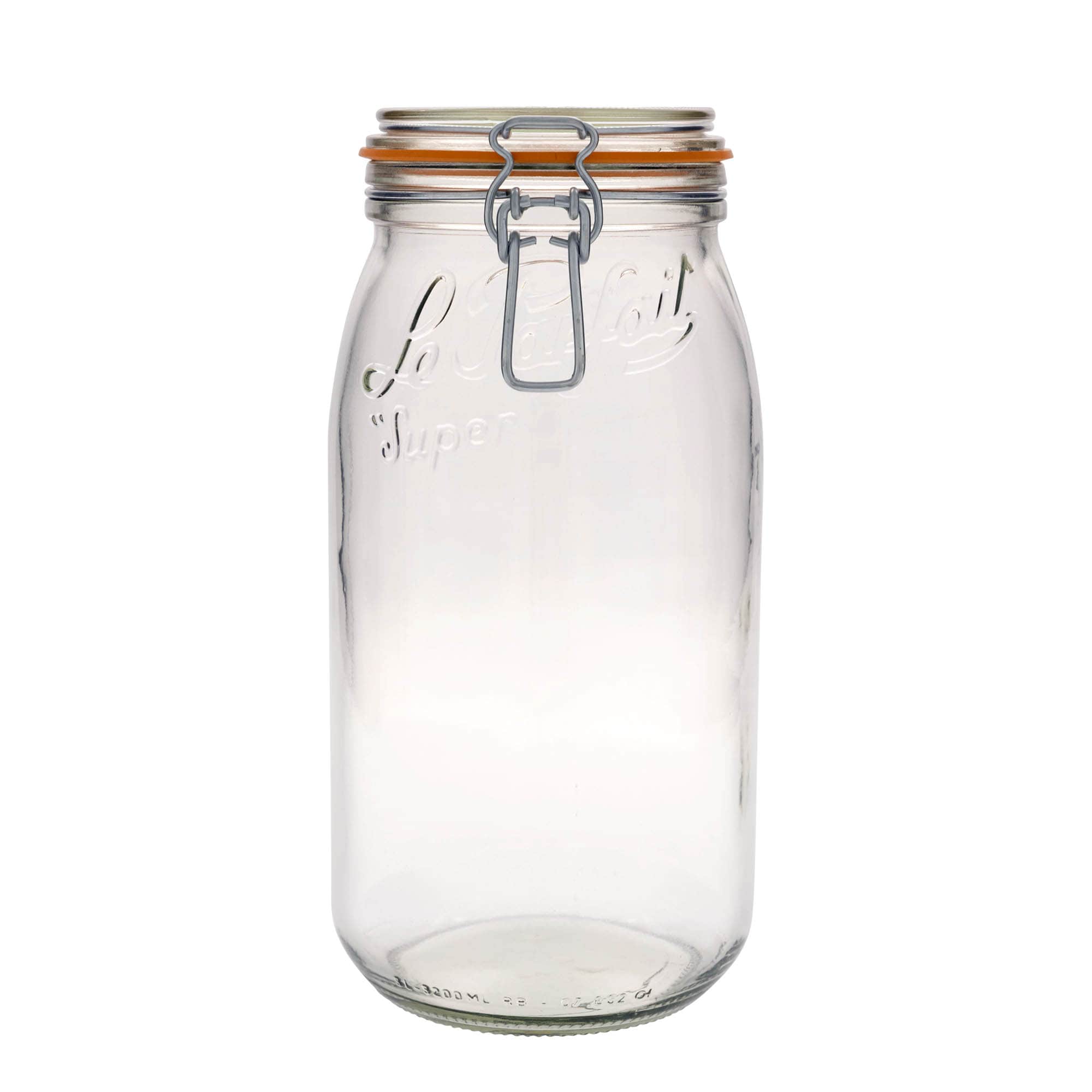 3,000 ml clip top jar 'Le Parfait Super Bocal', closure: clip top