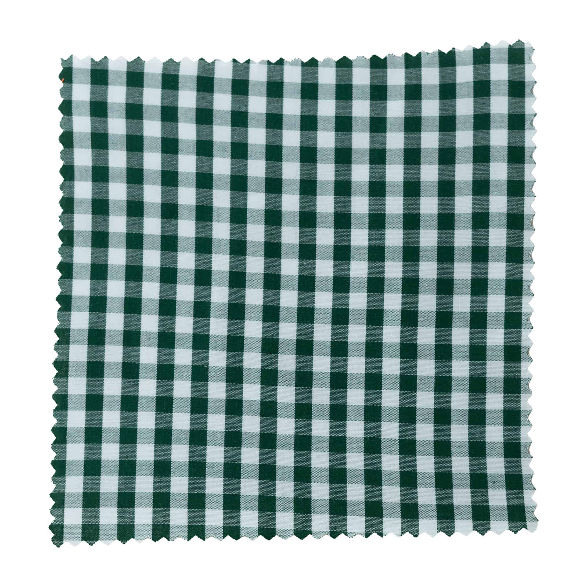 Checked fabric jar cover 15x15, square, textile, dark green, for opening: TO58-TO82