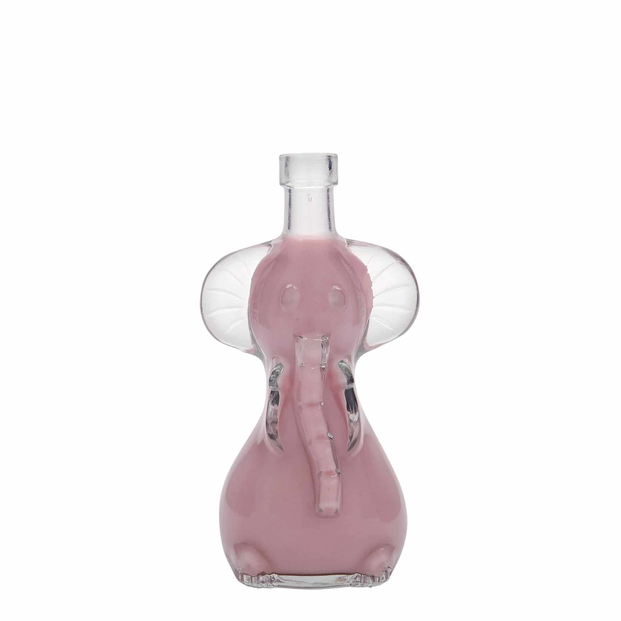 200 ml glass bottle 'Elephant', closure: cork