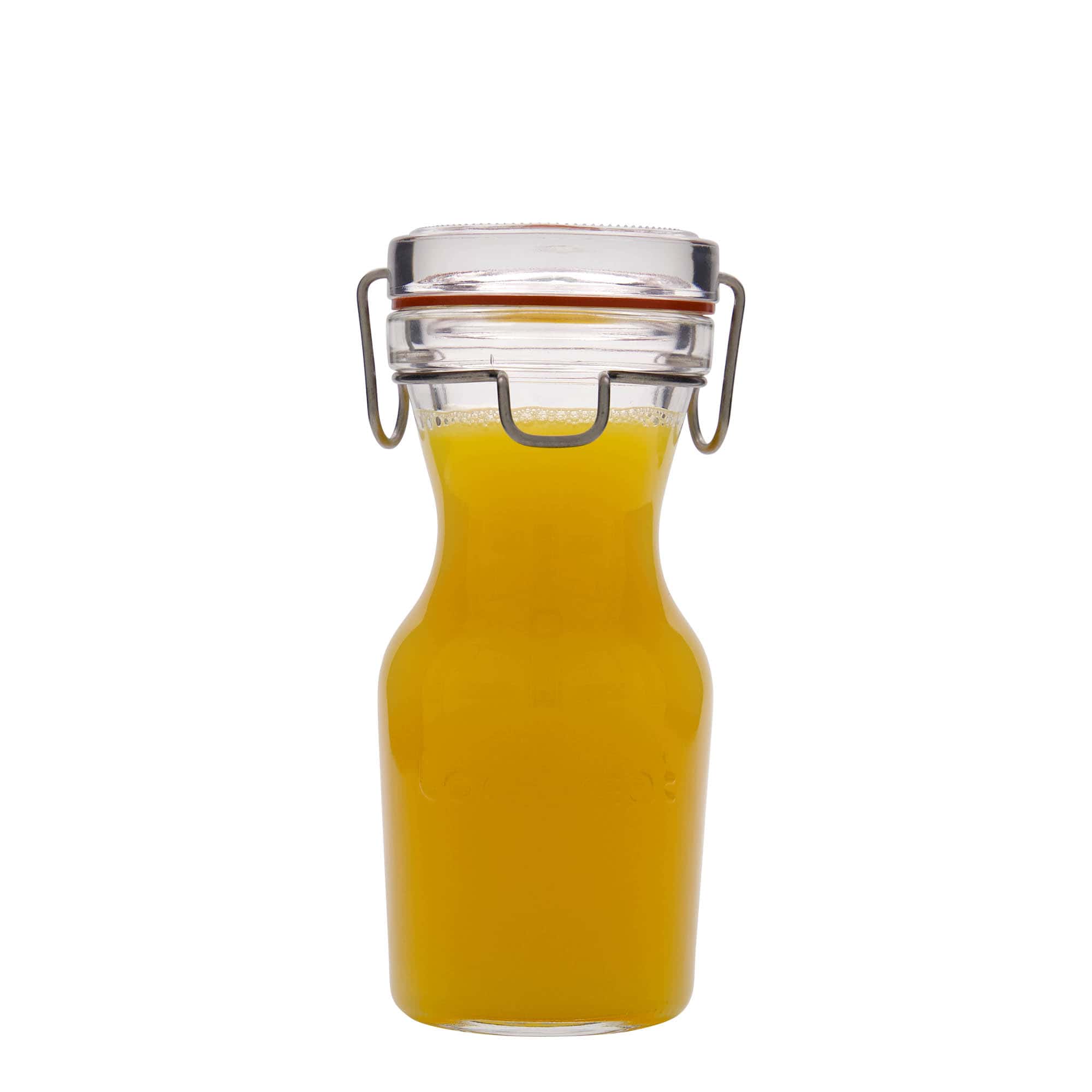 250 ml glass carafe 'Lock-Eat', closure: clip top