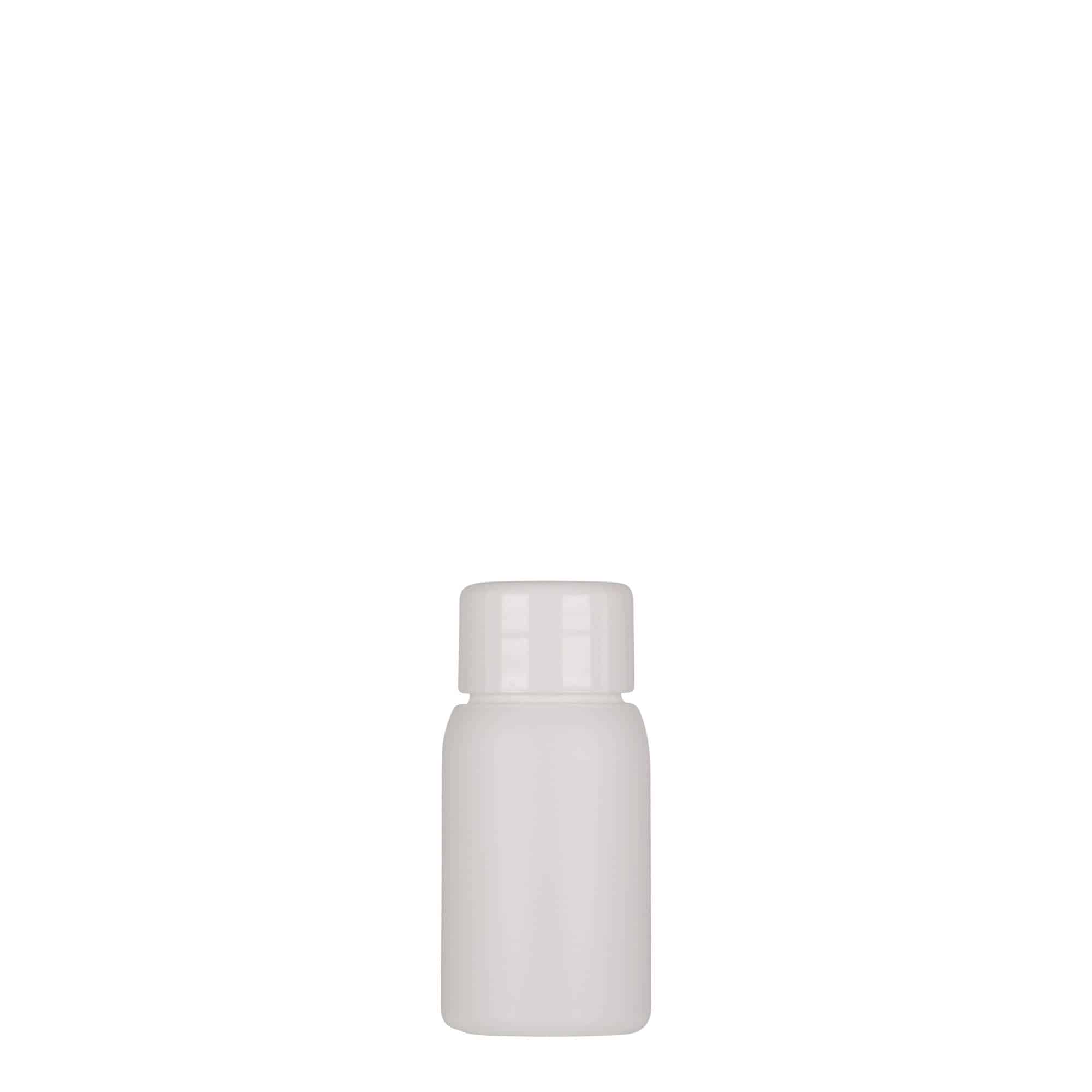 30 ml plastic bottle 'Tuffy', HDPE, white, closure: GPI 24/410