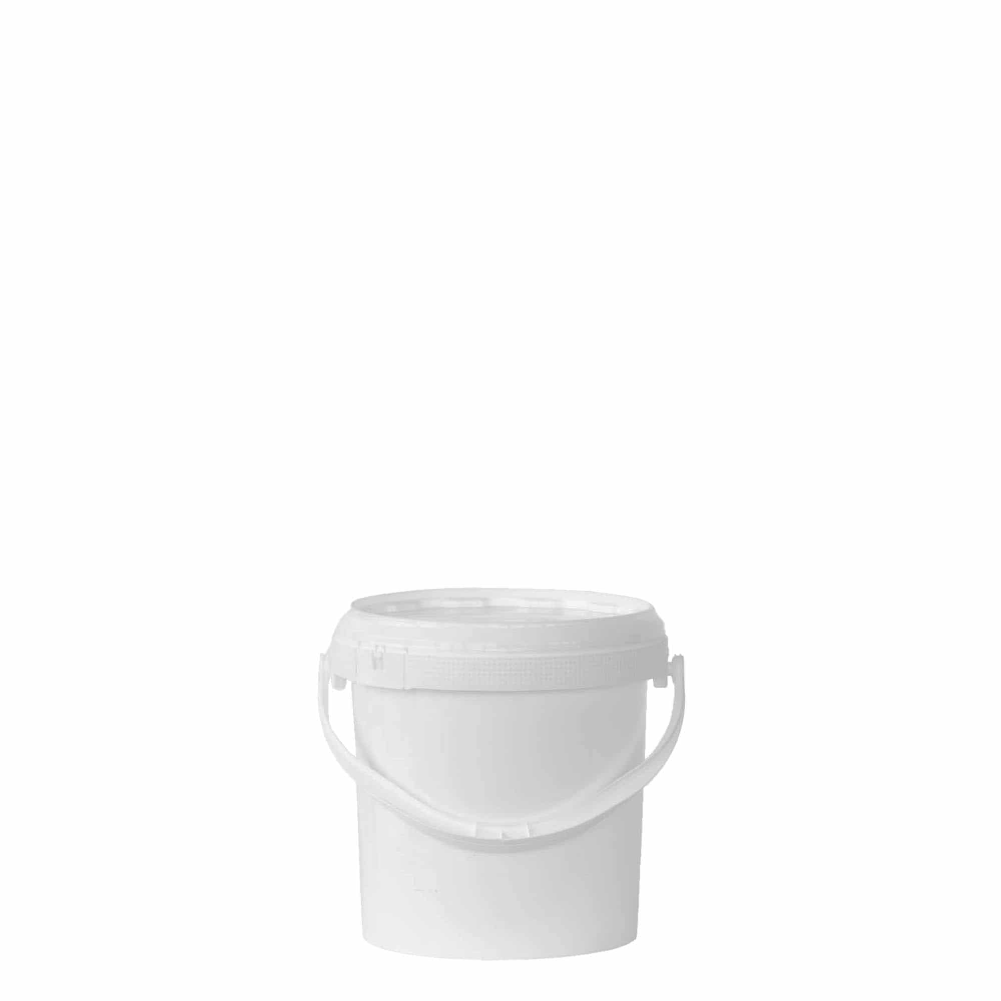1.8 l bucket, PP plastic, white