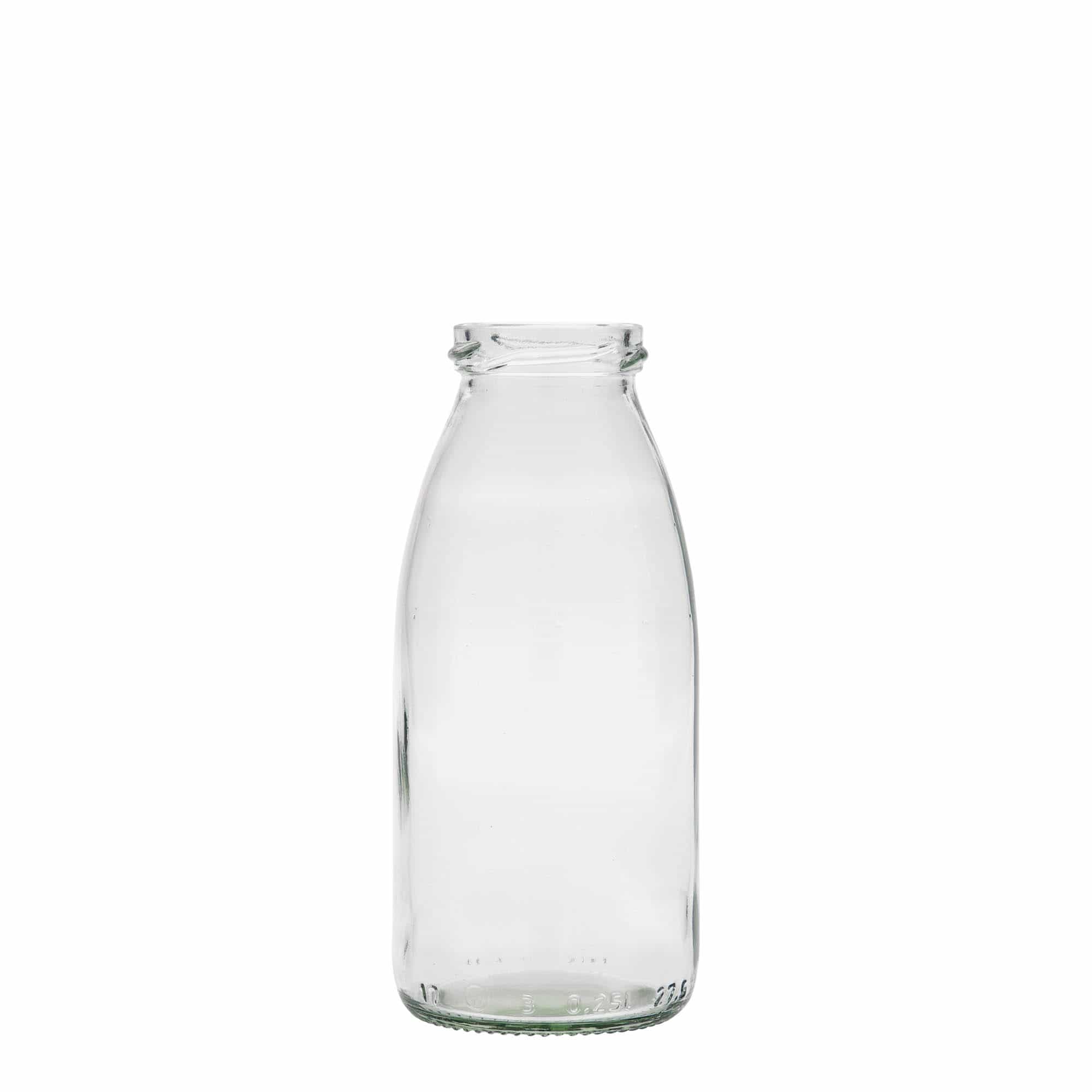 250 ml glass bottle ‘Vroni’, closure: twist off (TO 43)