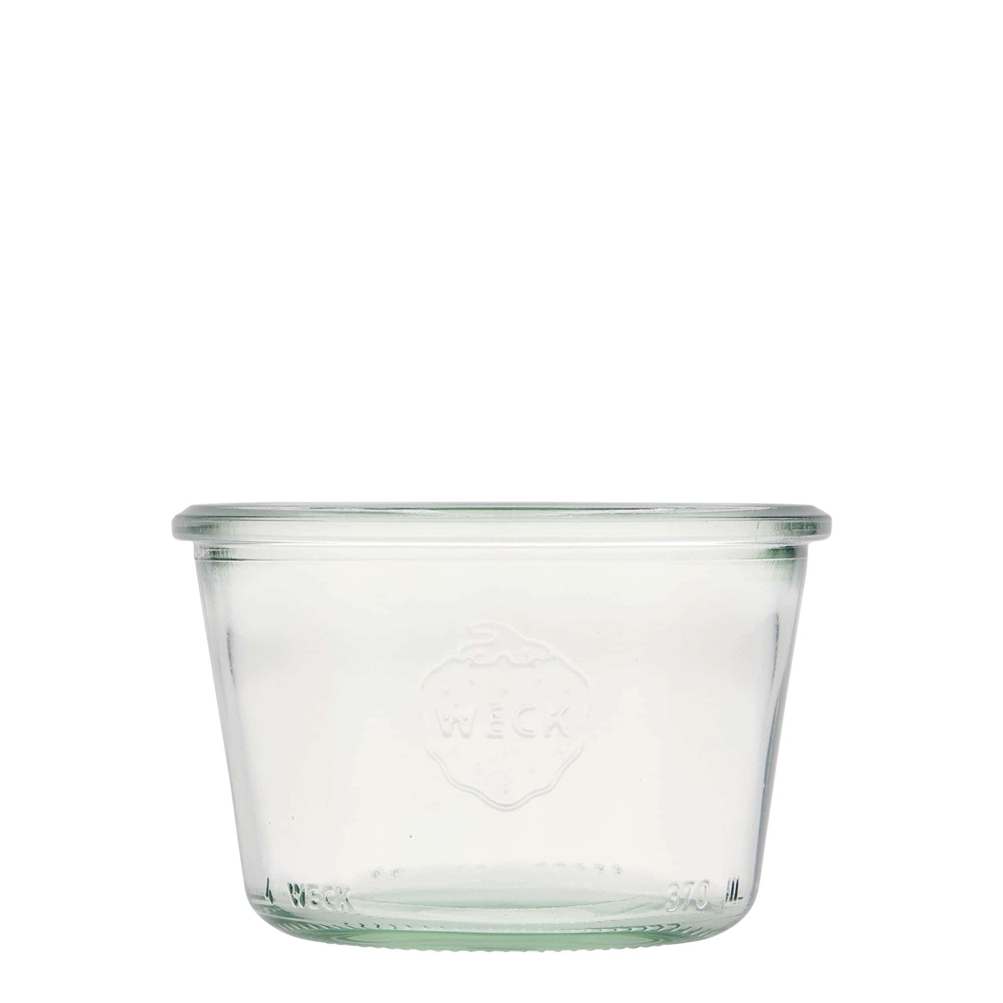 370 ml WECK cylindrical jar, closure: round rim