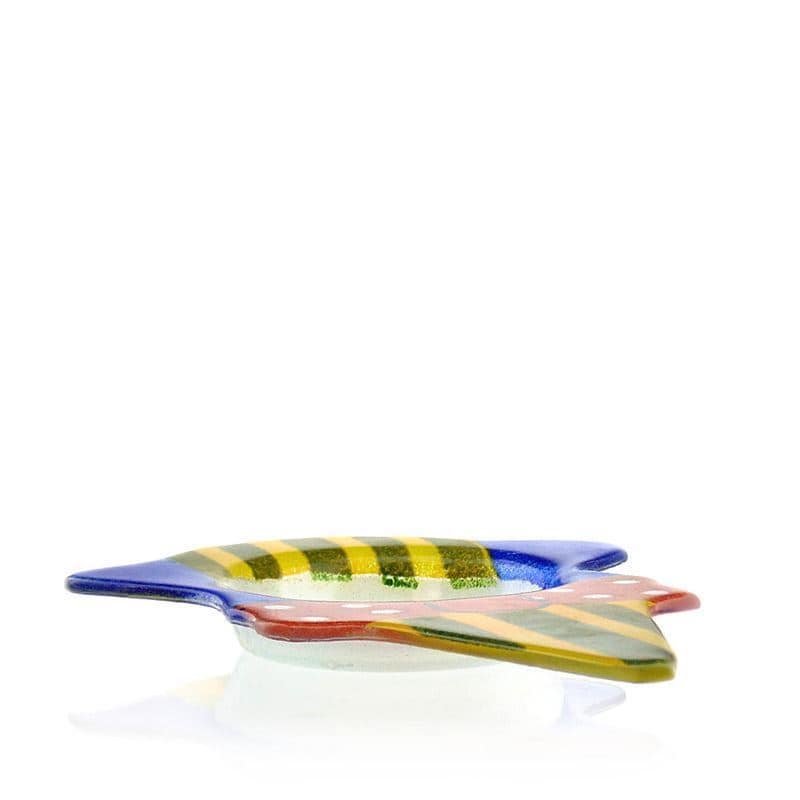 Glass bowl 'Harlequin', multicolour