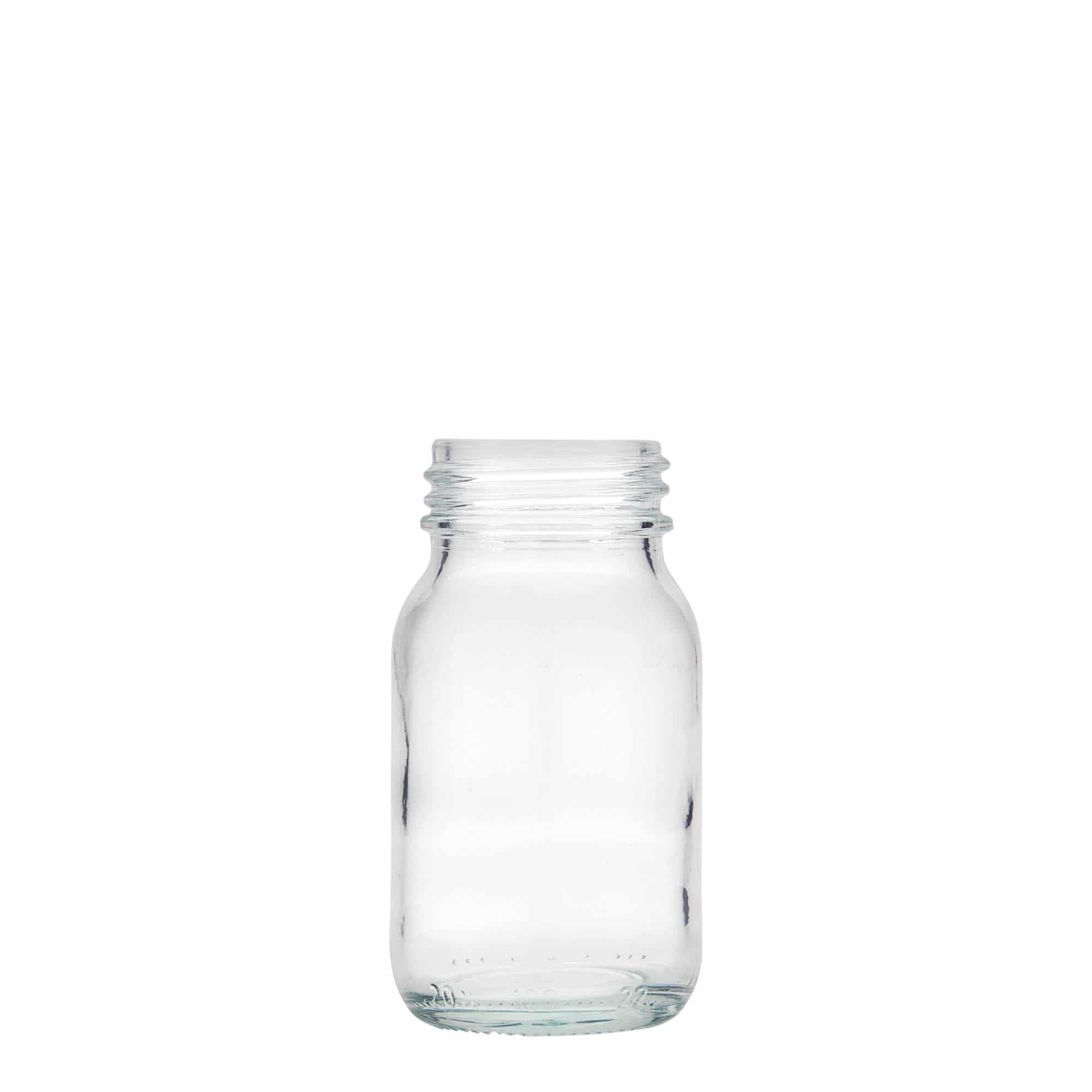 100 ml wide mouth jar, closure: DIN 40