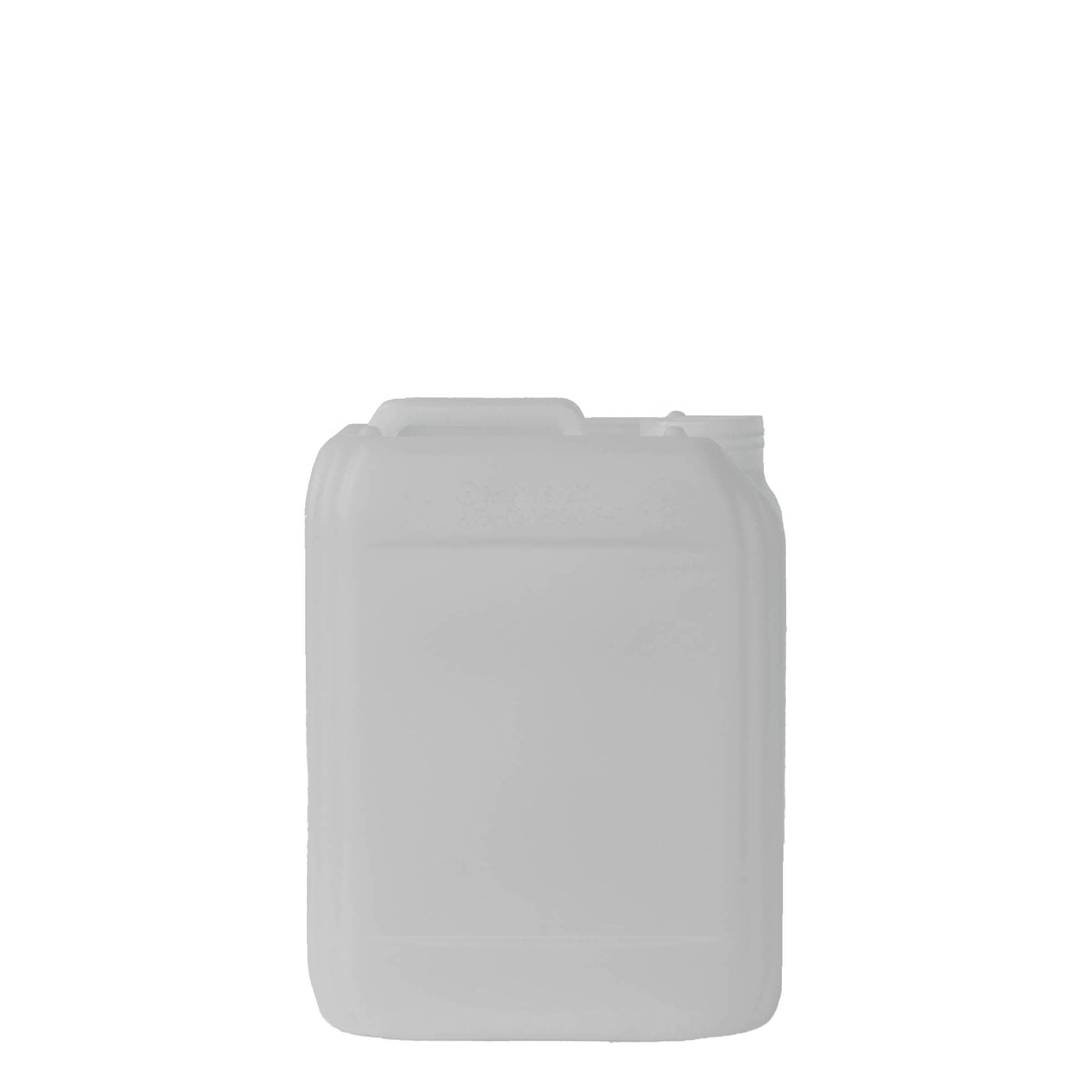 5 l canister, rectangular, HDPE plastic, natural, closure: ND 55