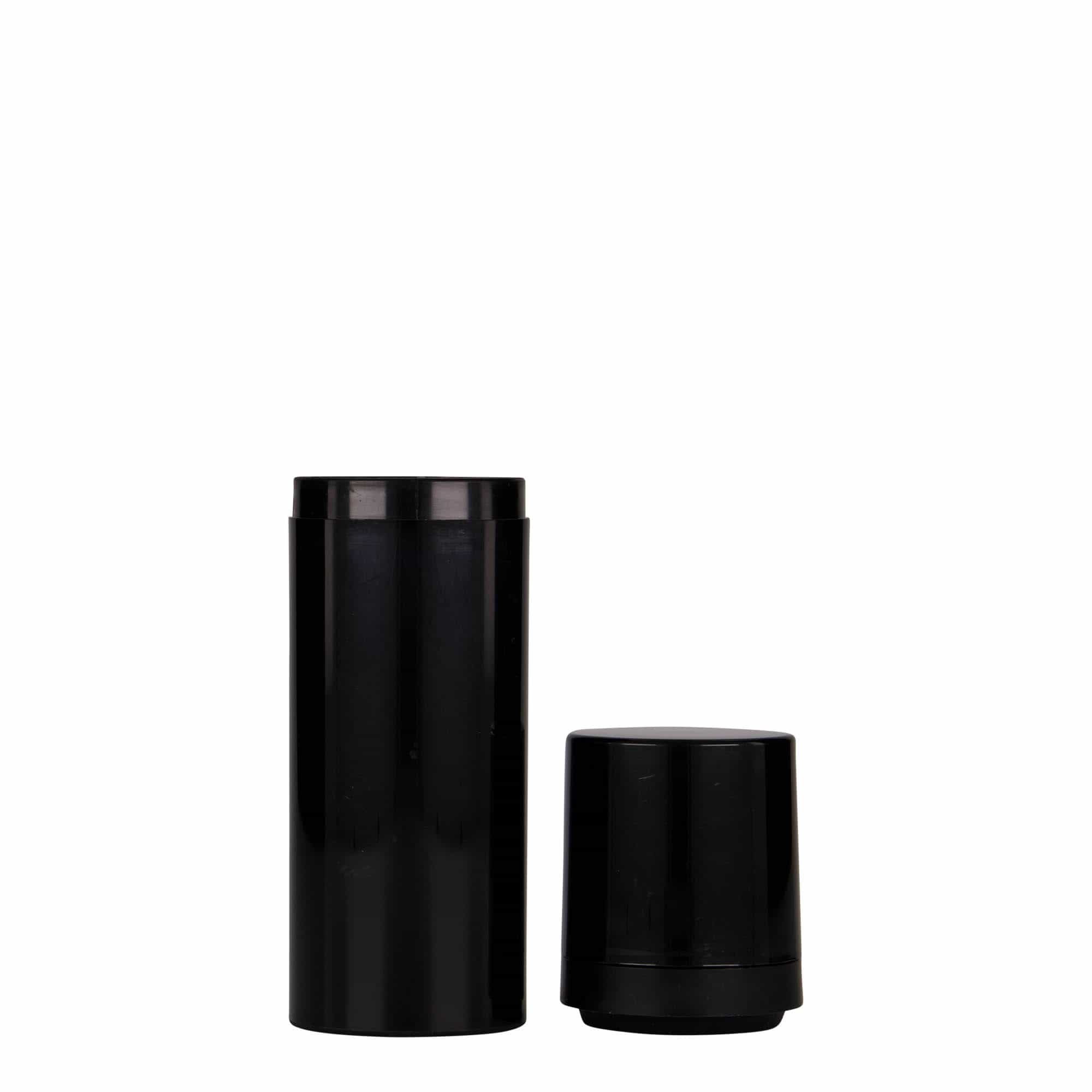 50 ml airless dispenser 'Mezzo', PP plastic, black